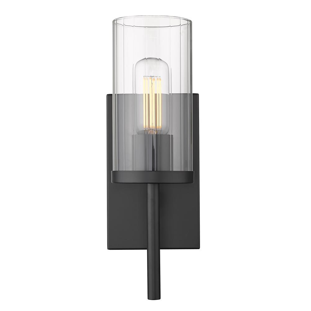 Golden Lighting 7011-1W BLK-CLR b090000 - View #3