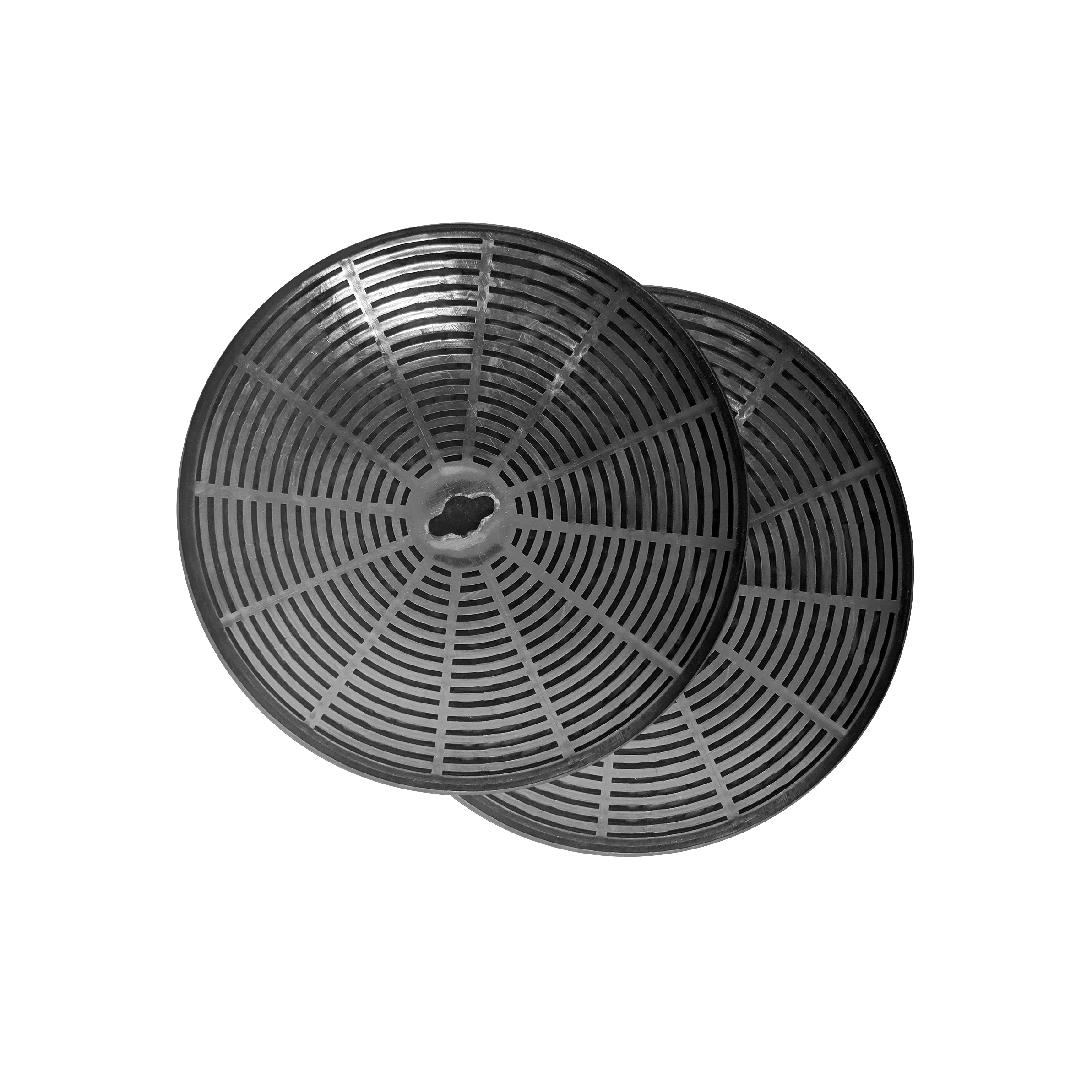 Hauslane CFI001 Duct-Free Wall-Mounted range hood Charcoal filter kit 2 -Pack Stainless Steel