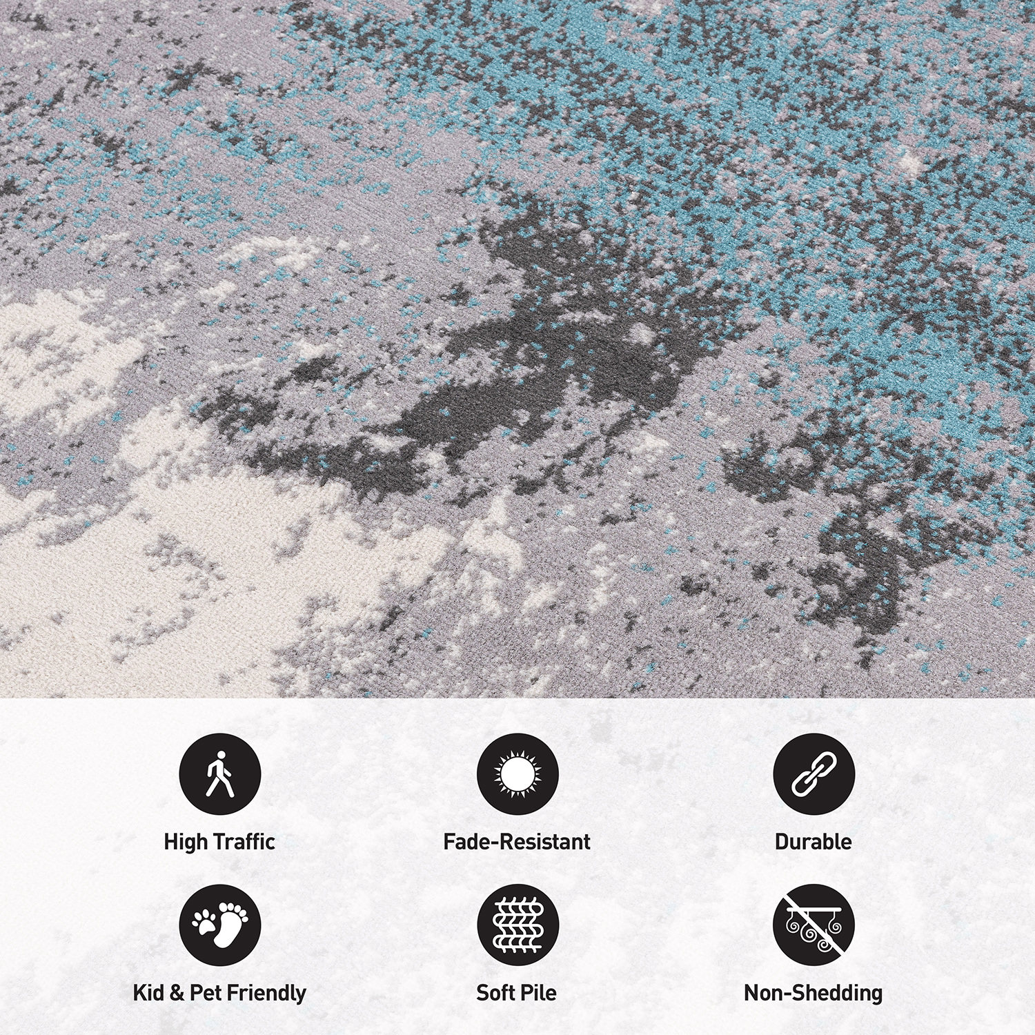 World Rug Gallery 2094BLUE2X7 rugs - View #4