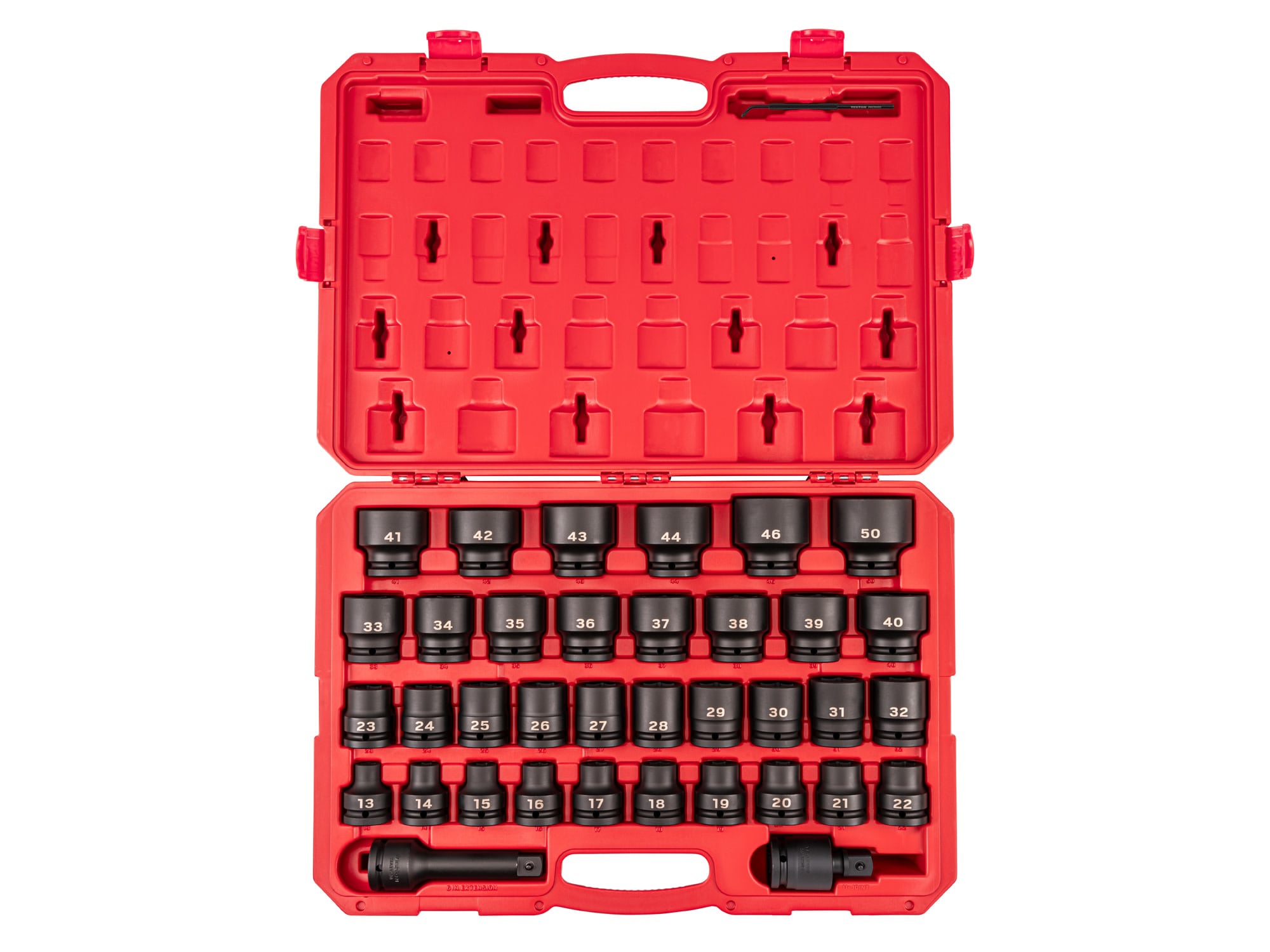 TEKTON 3/4-in Drive Metric Shallow Socket Set 37 -Pieces