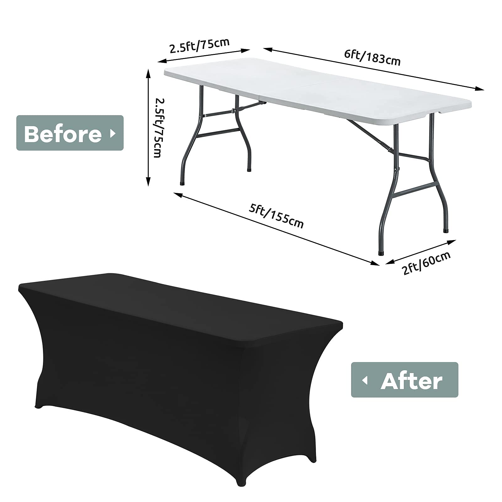 Phewnyzo LPW0821W157 Table-Covers - View #3