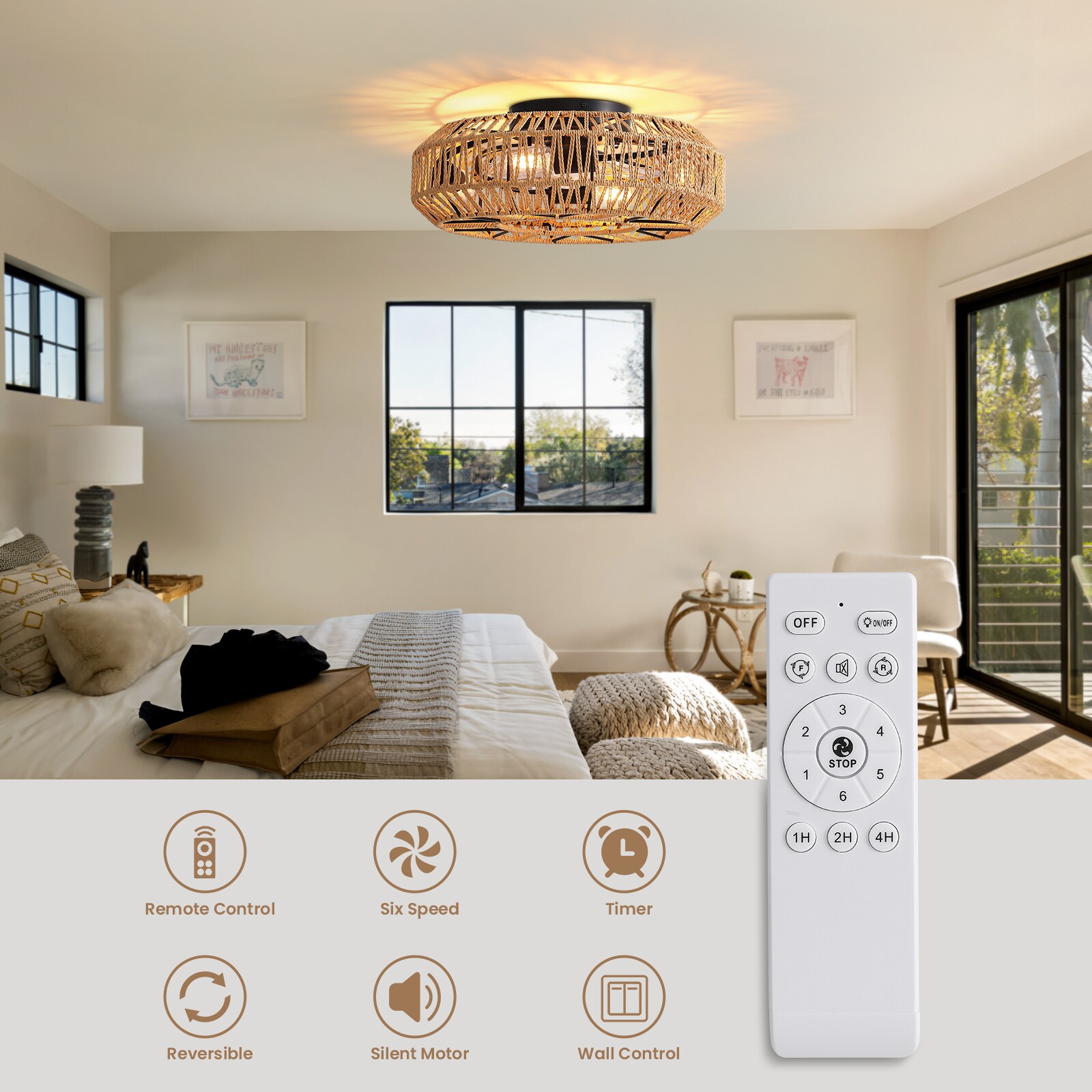 Liwidu 727376378433 Ceiling-Fans - View #2