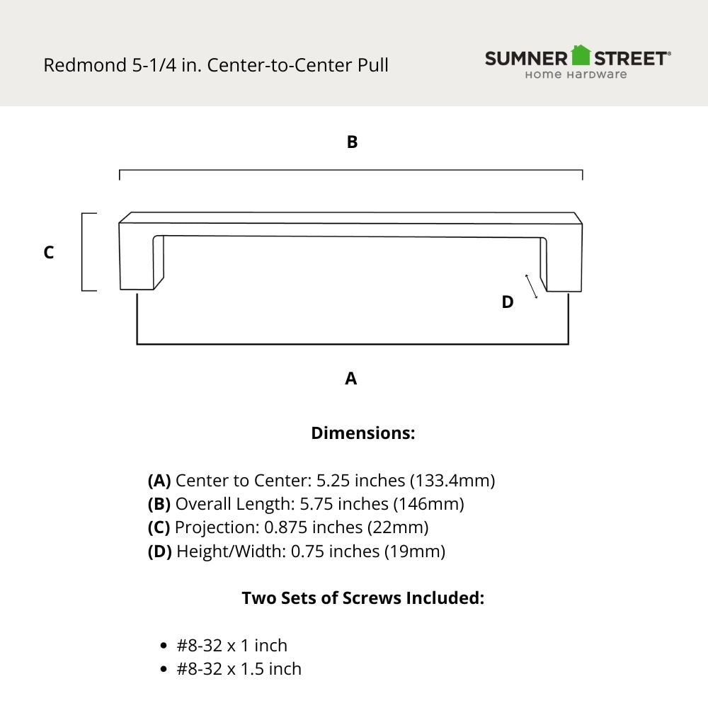 Sumner Street Home Hardware RL062463 Cabinet-Pulls - View #9