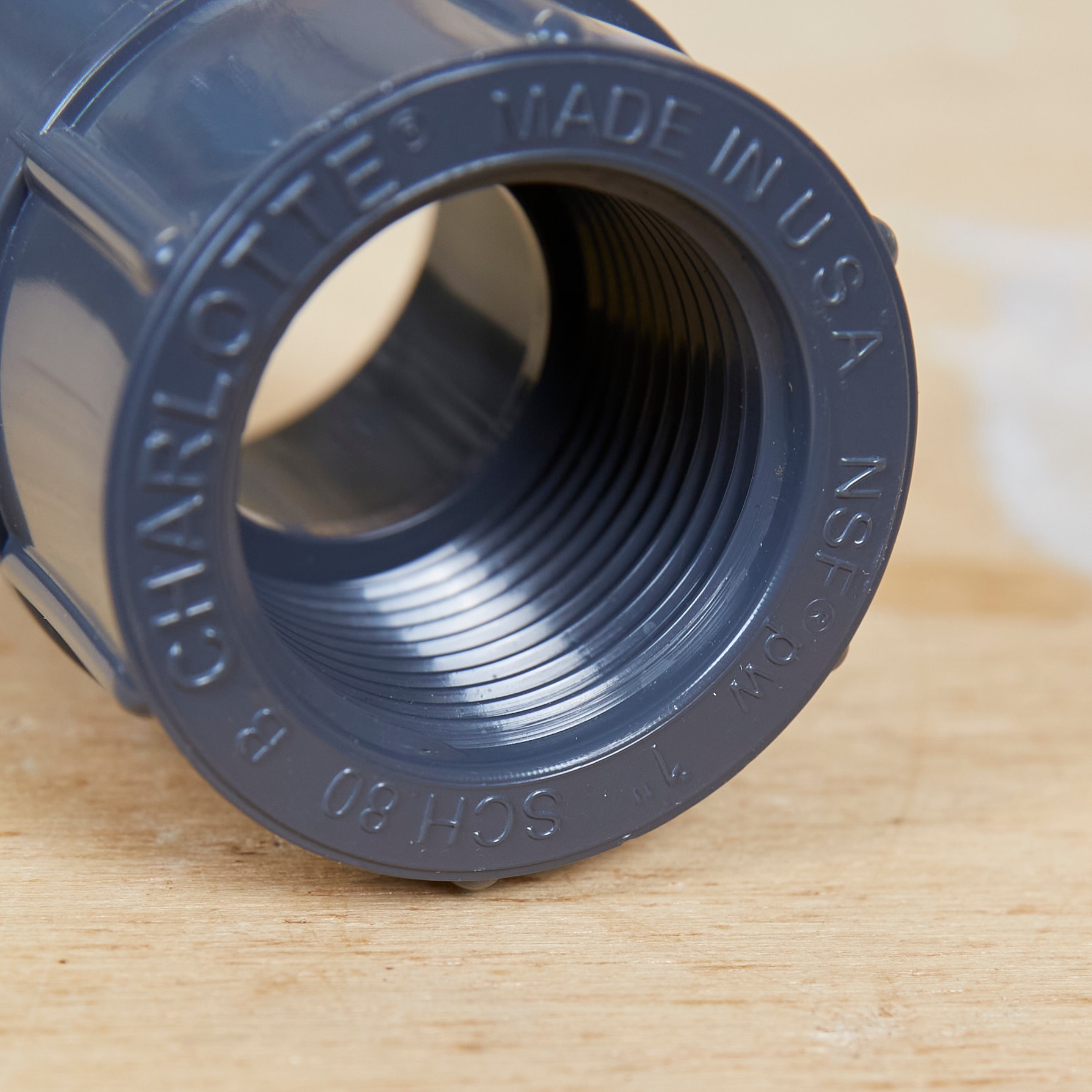 Charlotte Pipe PVC 08101  1400 Pvc-Pressure-Sch-40-Fittings - View #2