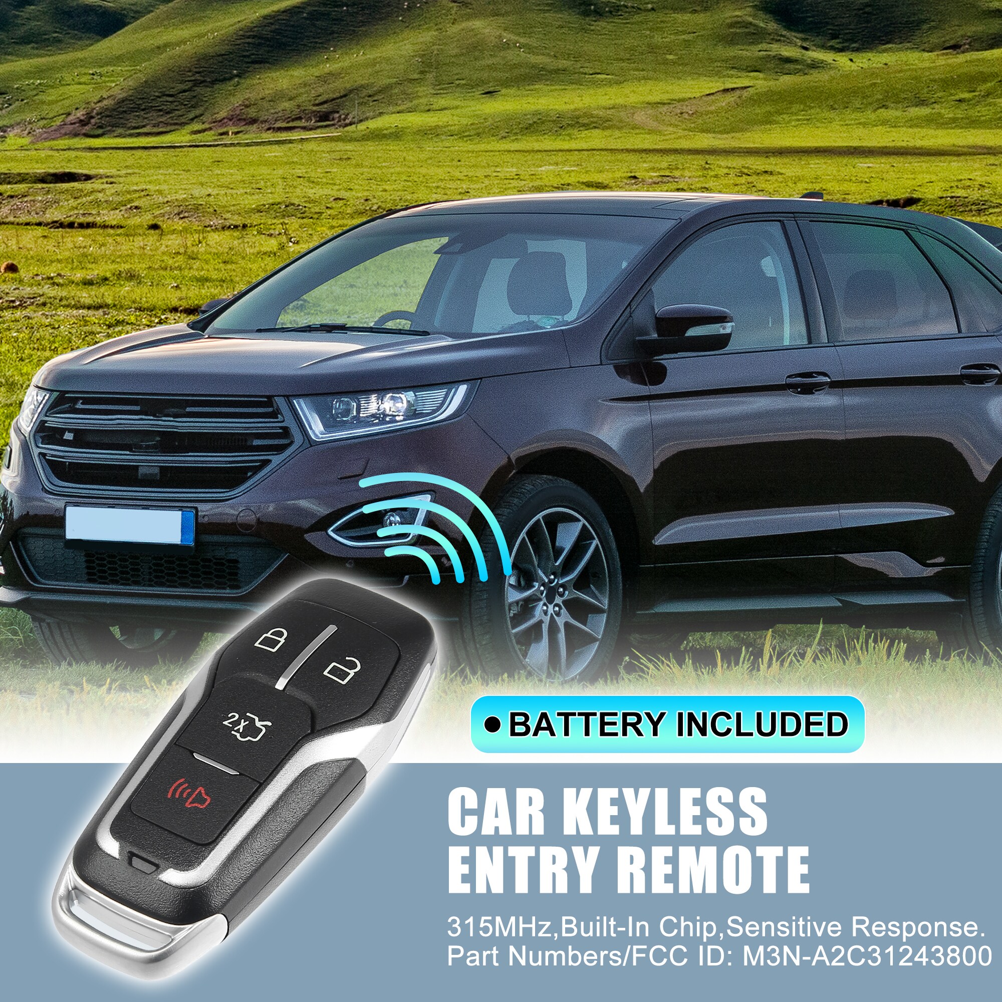 Unique Bargains S25122900UX1188 Exterior-Car-Acc - View #2