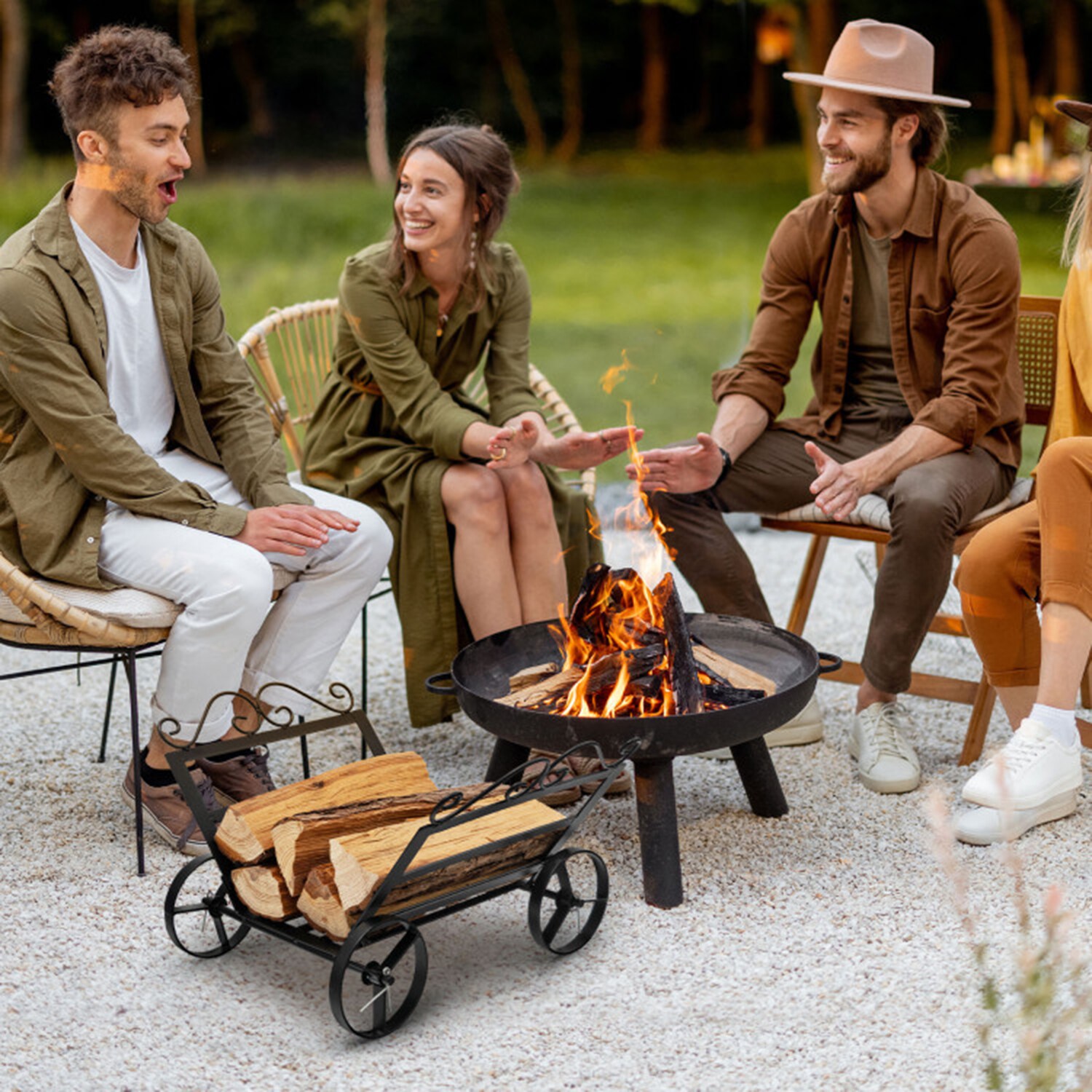 Mondawe MO-HV10309 Firewood-Storage - View #2