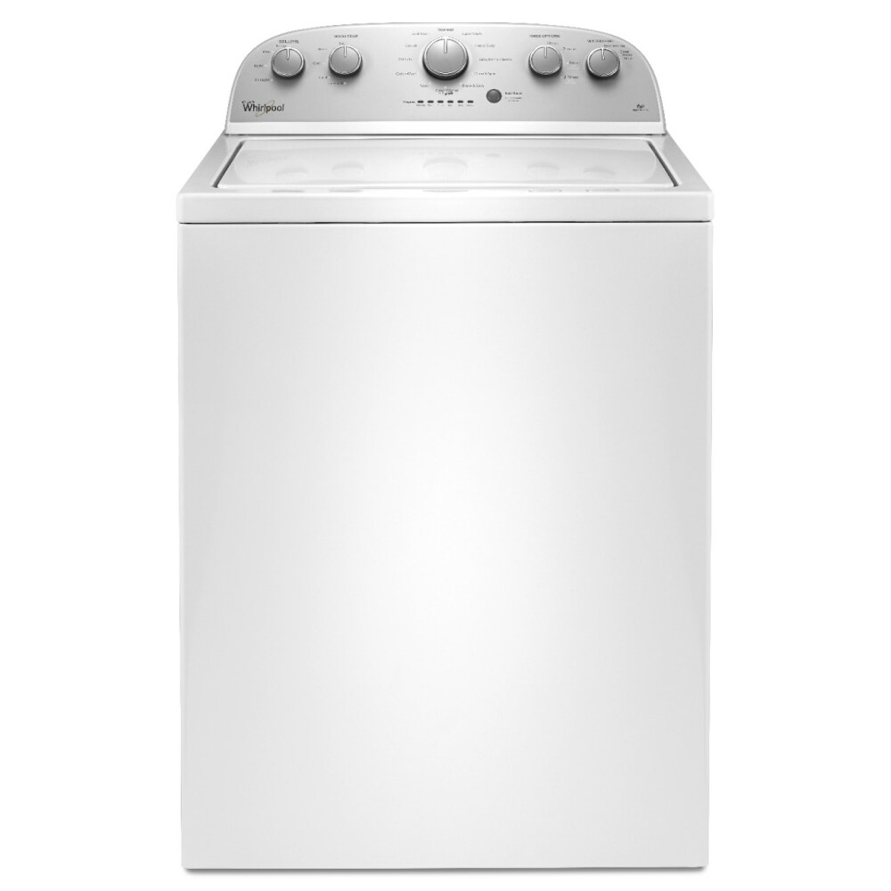 Whirlpool 3.5-cu ft High Efficiency Agitator Top-Load Washer (White)