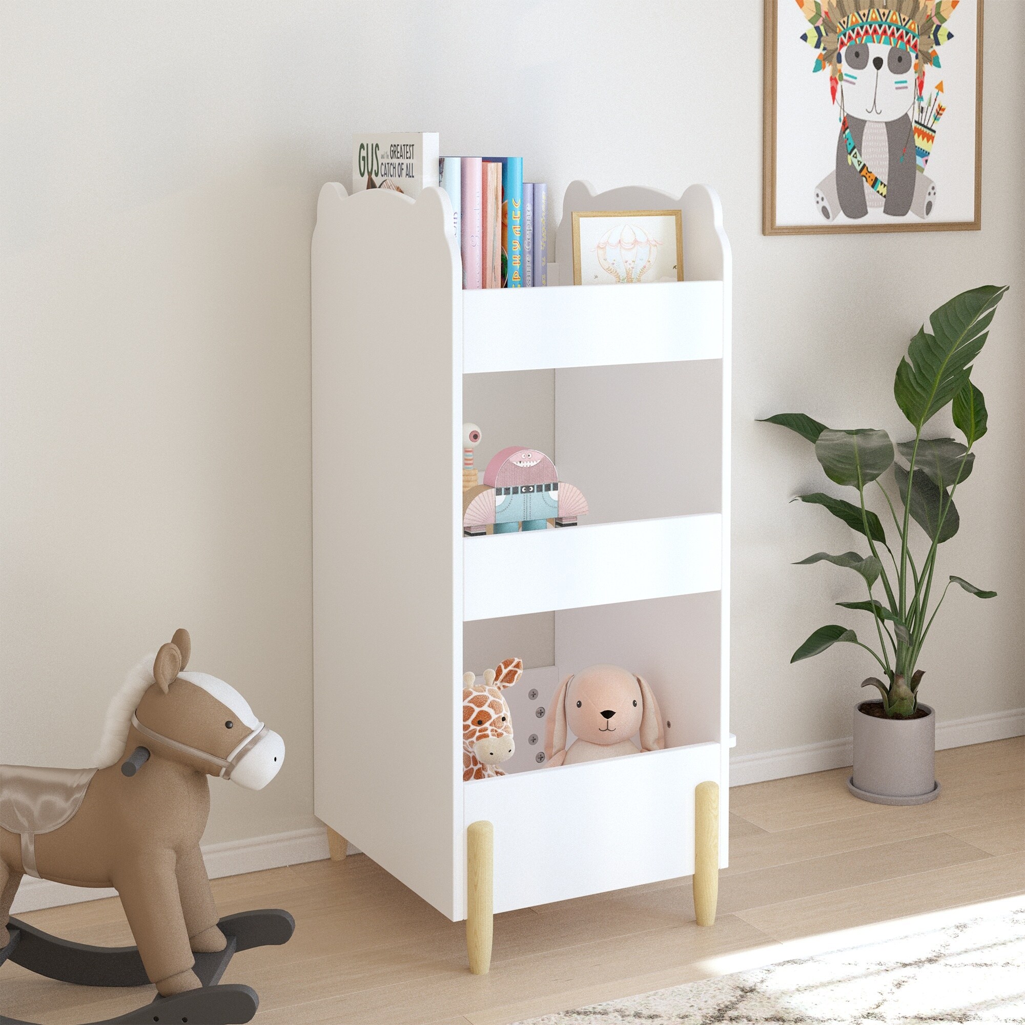 ToolCat LDSG-130-WS Kids-Bookcases - View #9