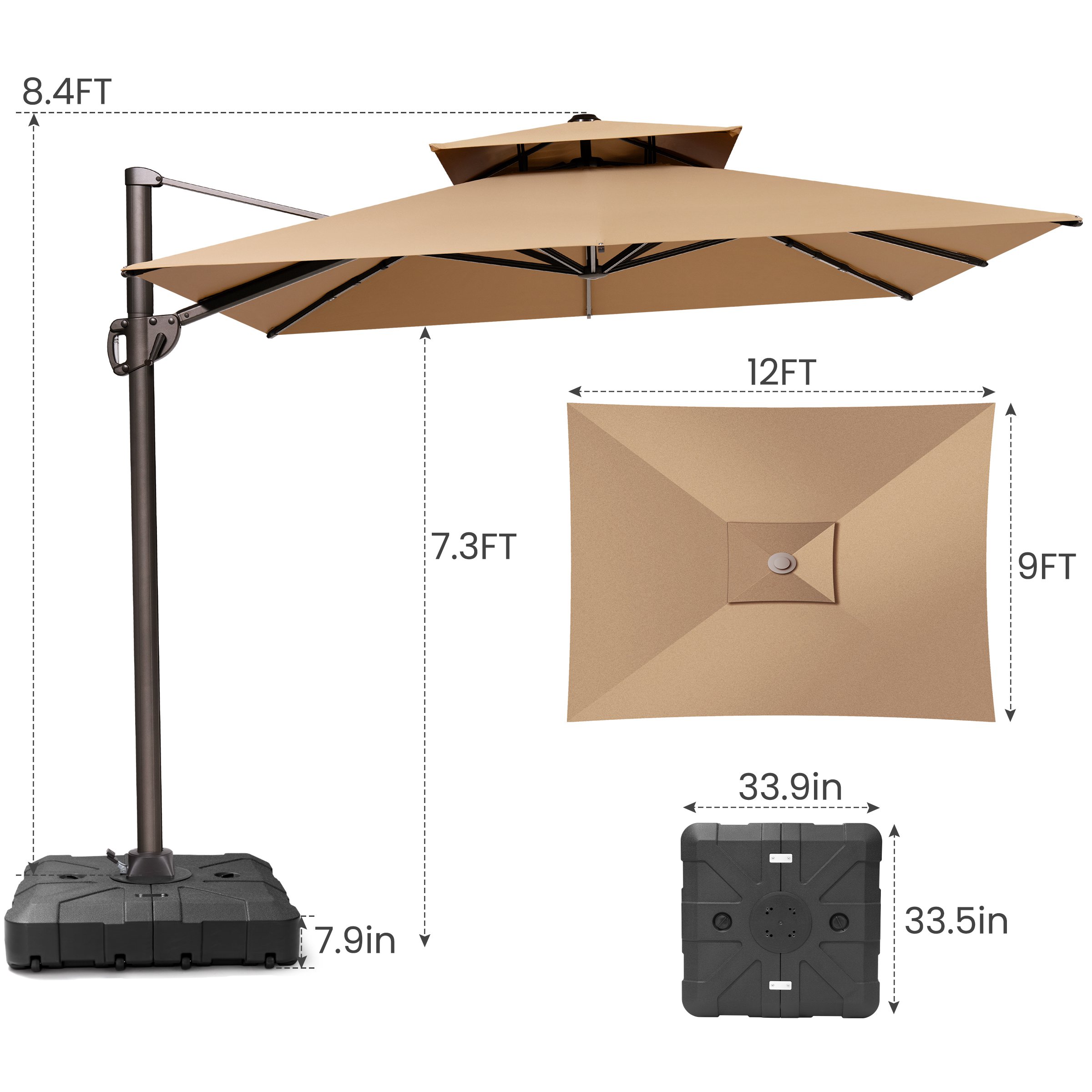 Crestlive Products CL-PU060TANUB024 Umbrellas-2 - View #3