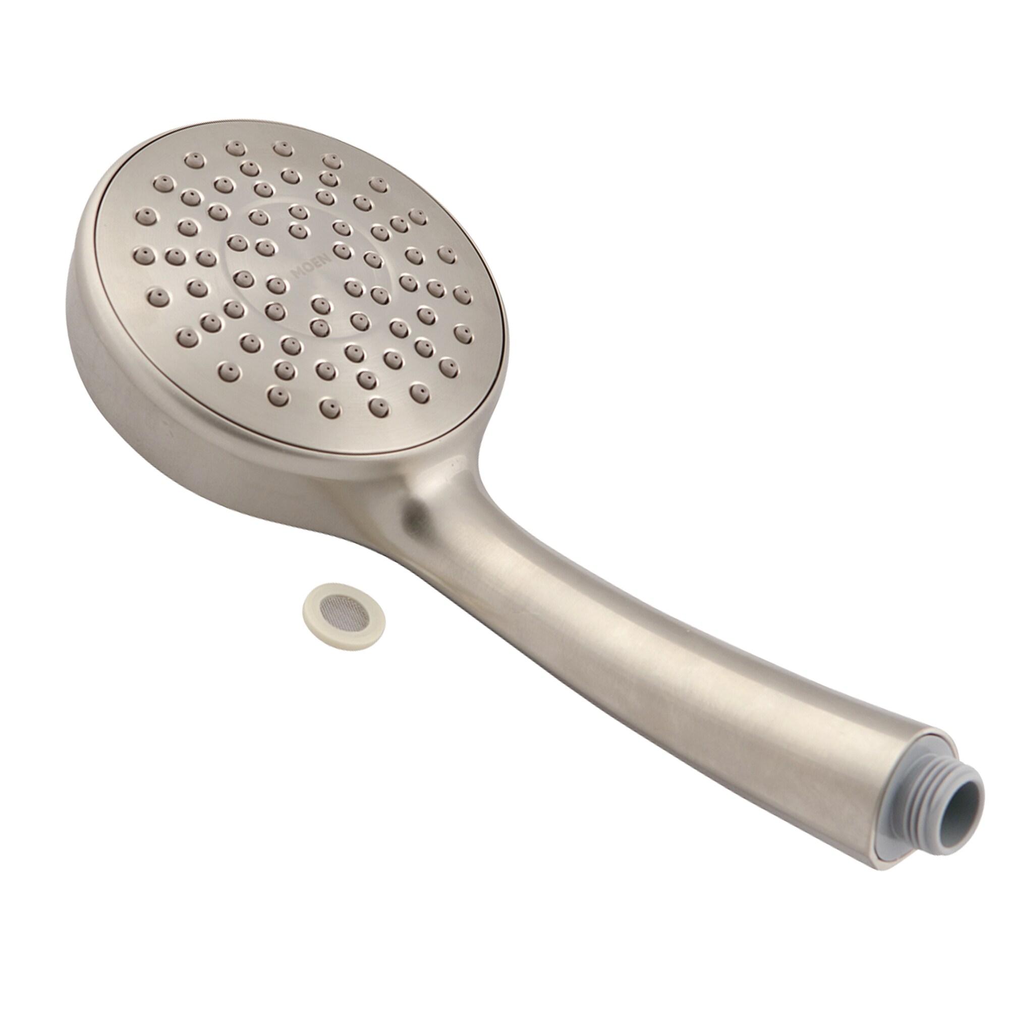 Brushed Nickel Adjustable Handheld Shower Head with Slide Bar