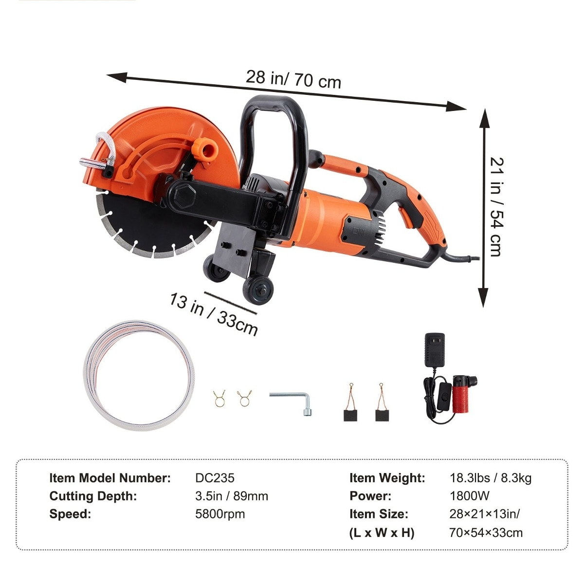 Tooliom D0102HGWK6U Masonry-Saws - View #3