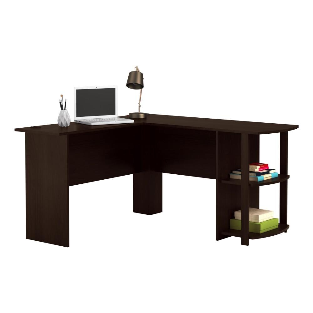 Modern L Shaped Desk with Side Storage