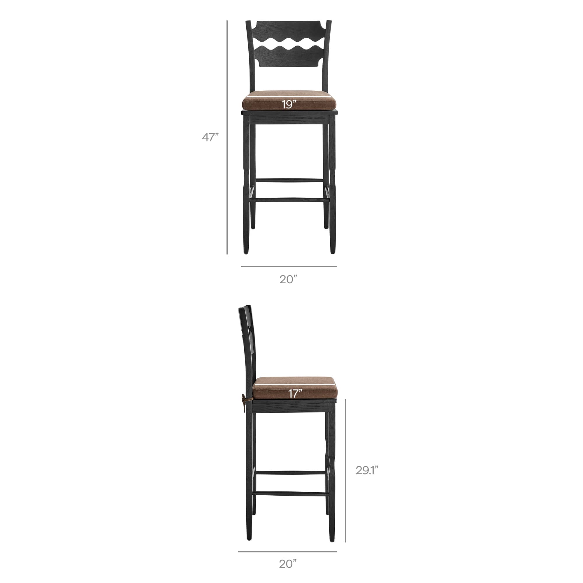 Modway EEI-7519-BLK-COA stools - View #3