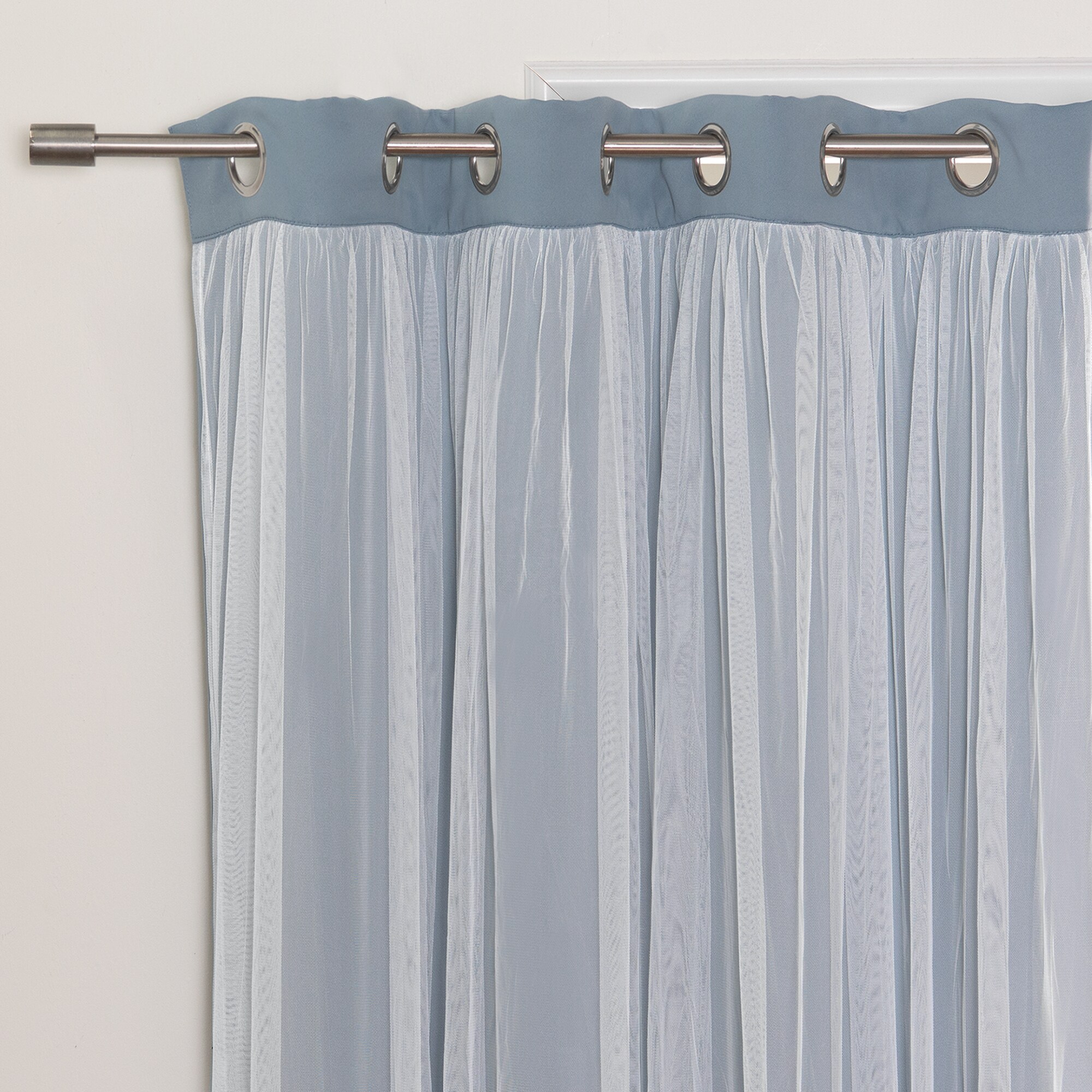 Best Home Fashion GR-MARRYME-108-MGREE curtains - View #2