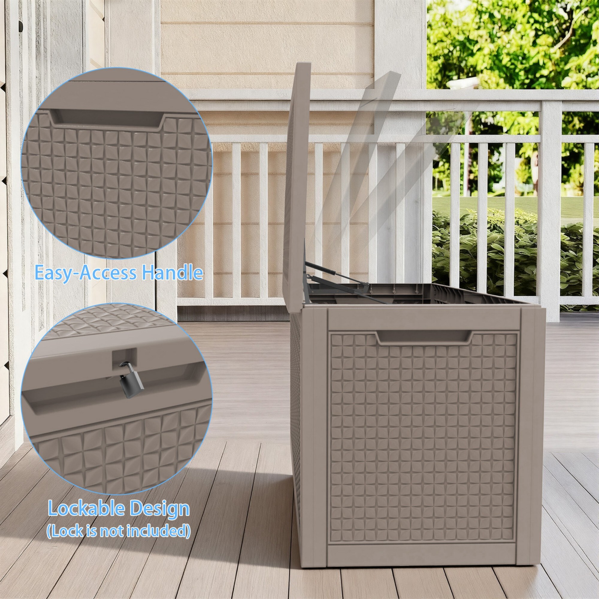 Boho Havens SKCW130AGRTH Deck-Boxes - View #2