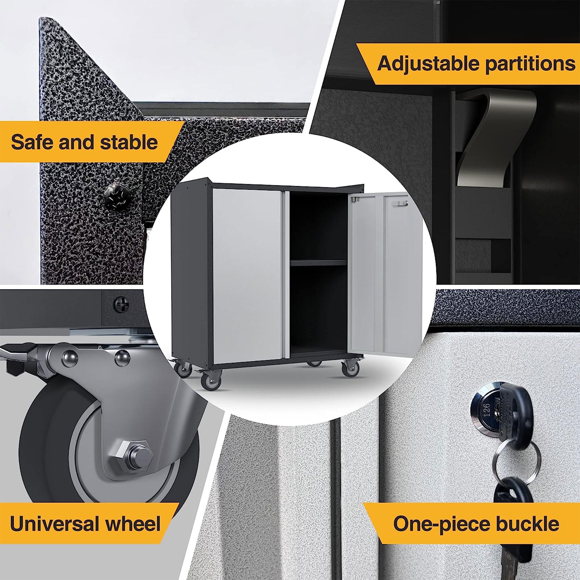 AOBABO 319578 Utility-Storage-Cabinets - View #5