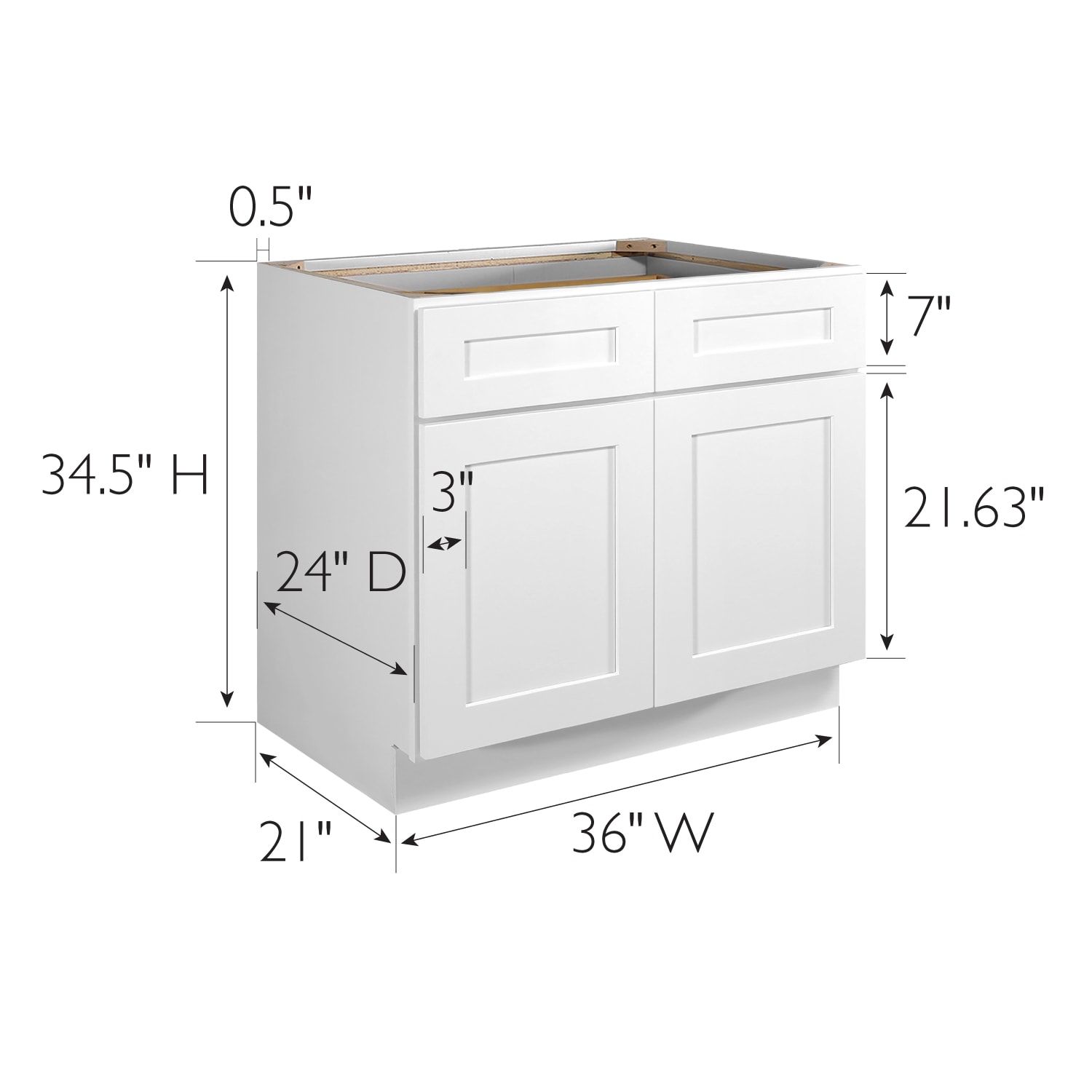 Design House 561415 Cabinets-Kitchen - View #3
