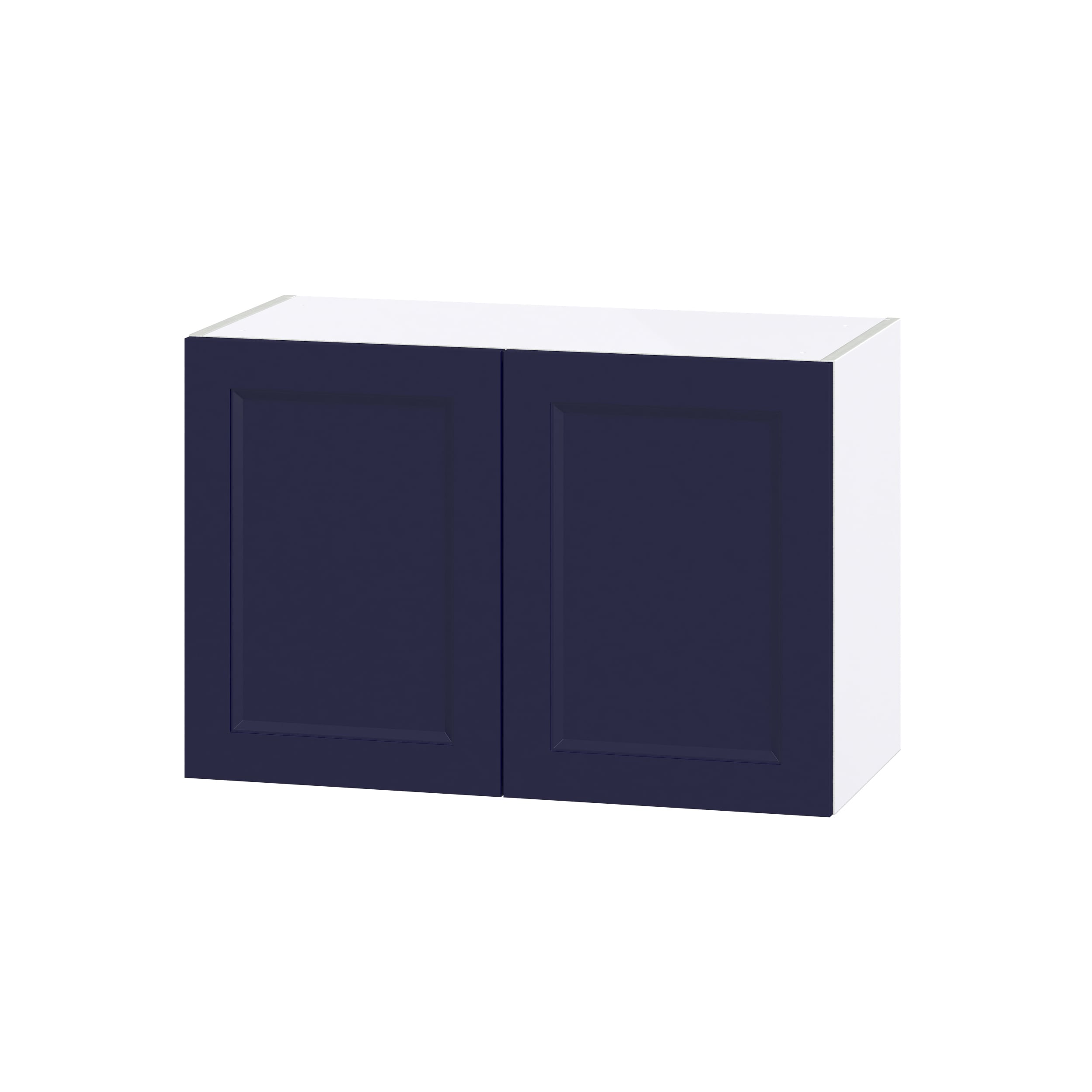 Hugo&Borg DSW3020-LO Lorette 30-in W x 20-in H x 14-in D Navy Blue Wall Fully assembled Cabinet (Recessed Panel Shaker)