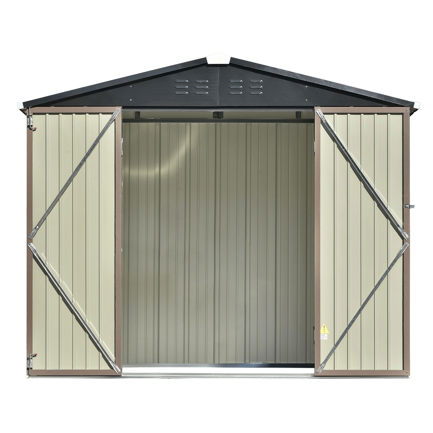 SINOFURN SYA010308GY Metal-Storage-Buildings-Sheds - View #5