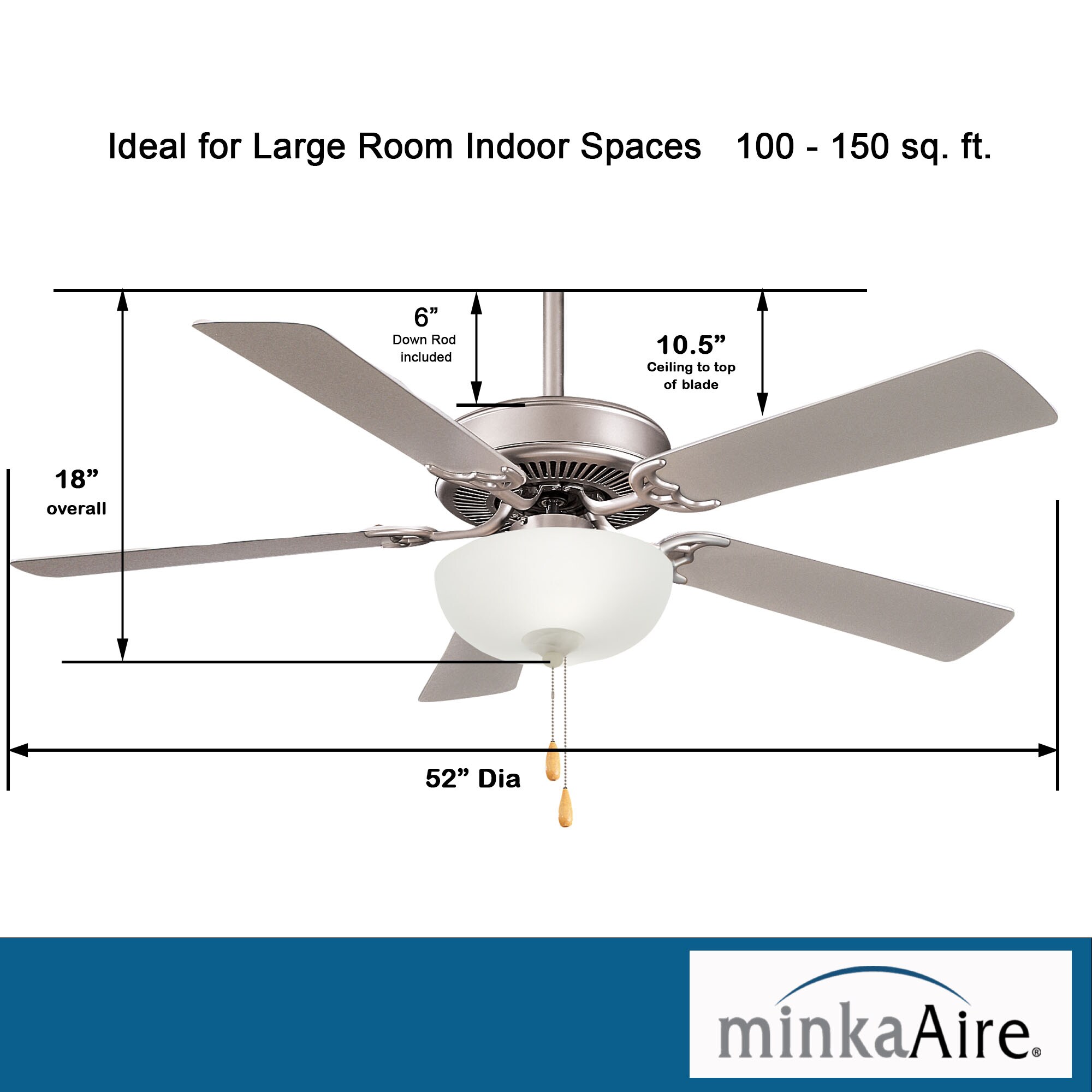 Minka Aire F448L-BS Ceiling-Fans - View #7