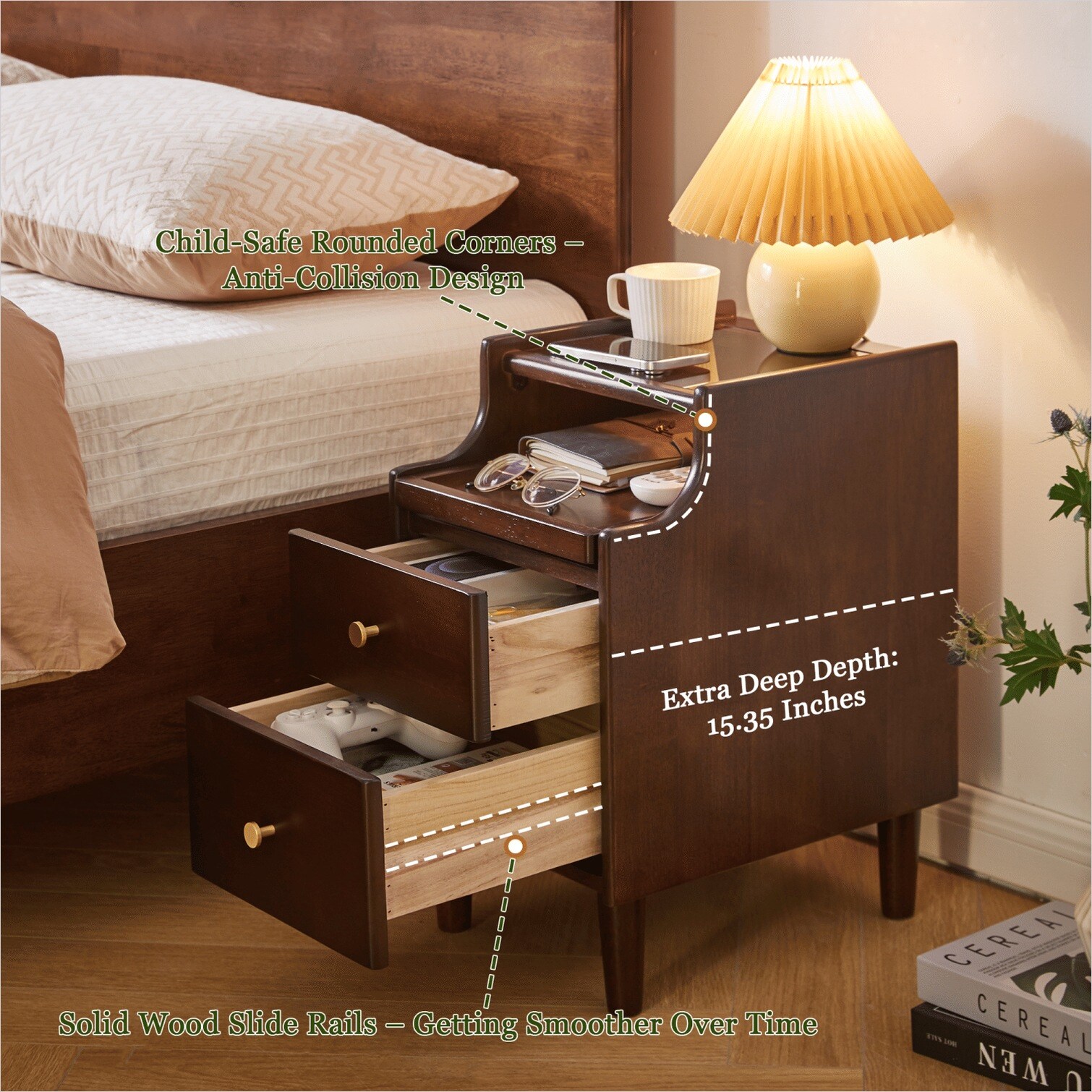 SunJet XFGNDJNTR1HM nightstands - View #5