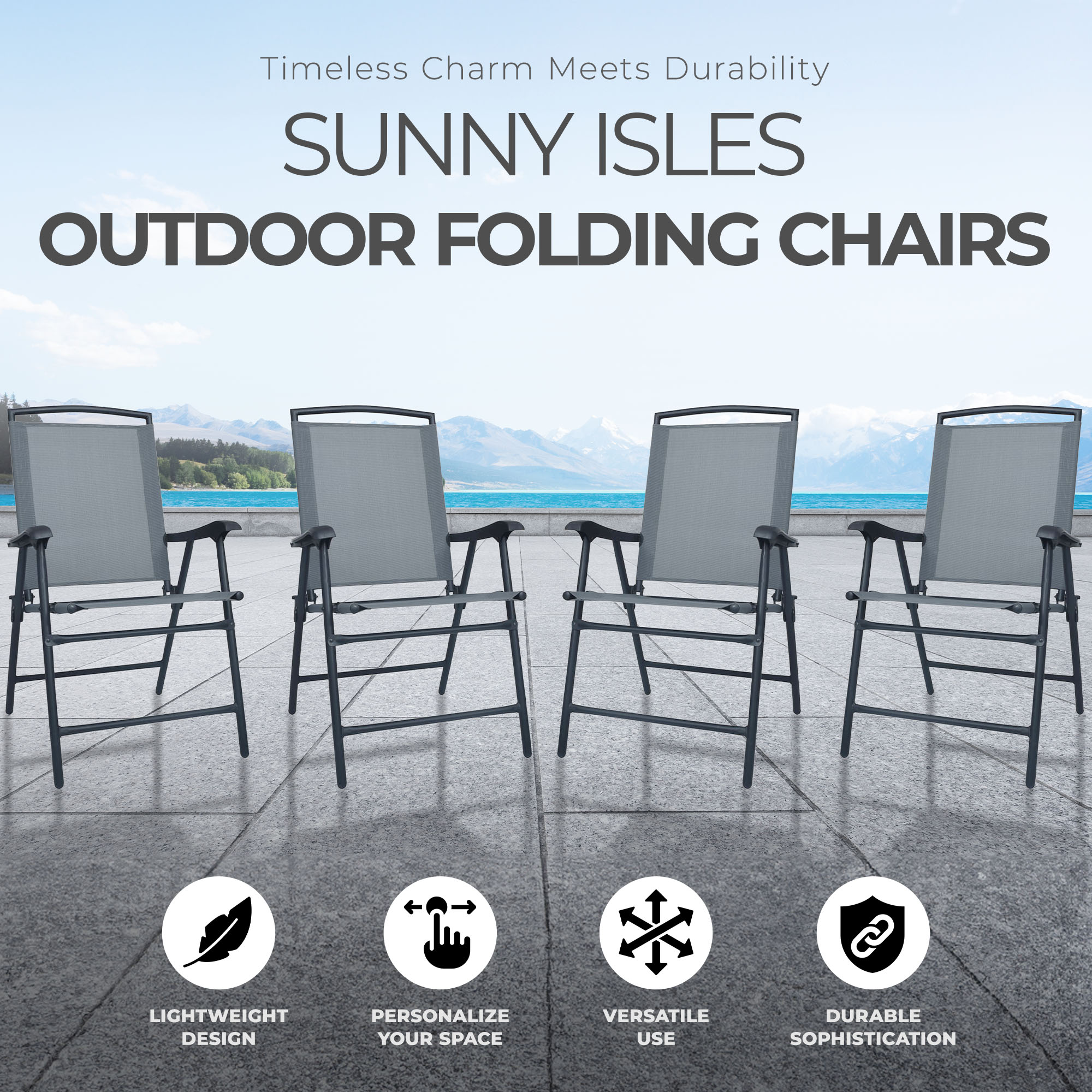 Four Seasons Outdoor Product 399393 Beach-Camping-Chairs - View #5