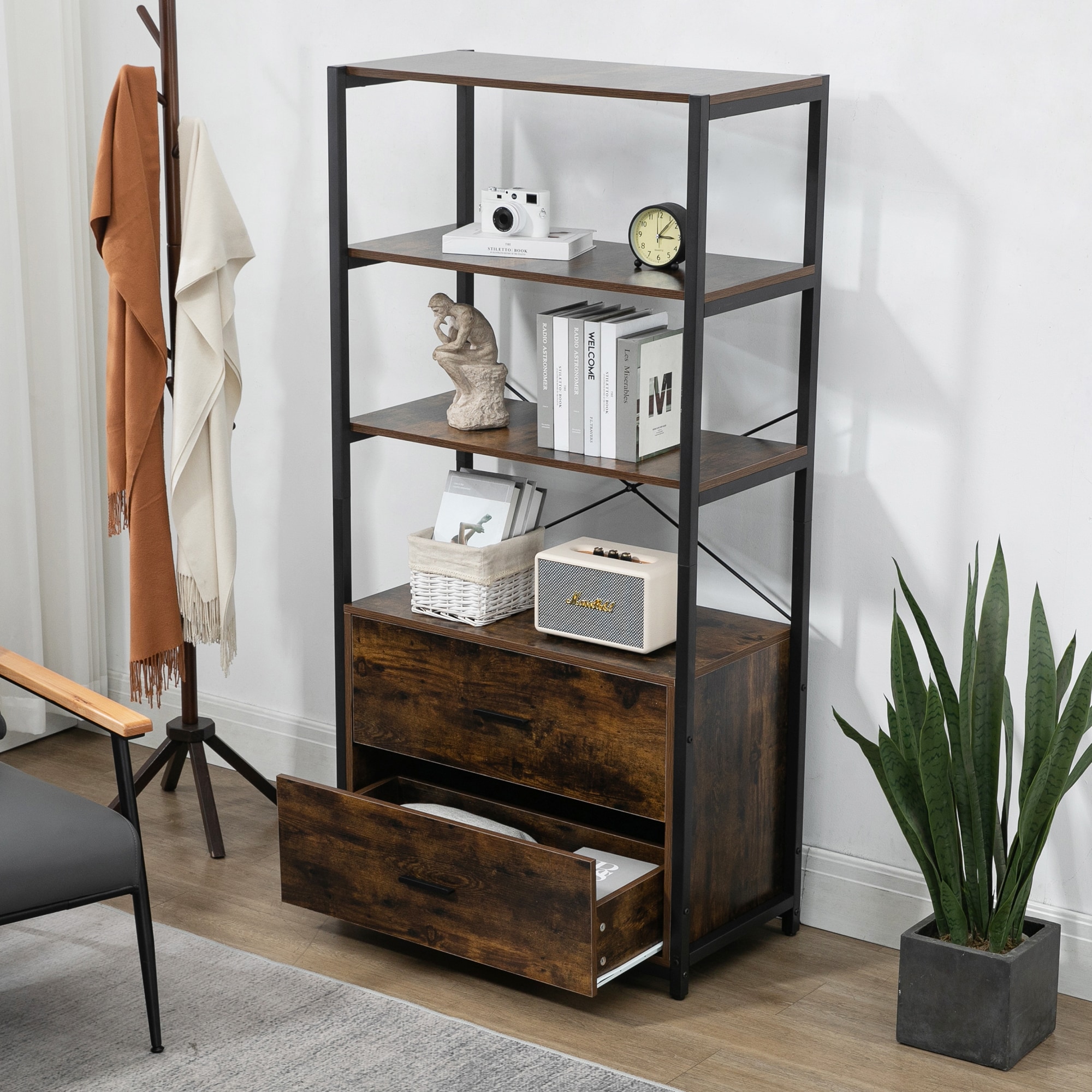 Kahomvis MIS-QPMSP-132 bookcases - View #2