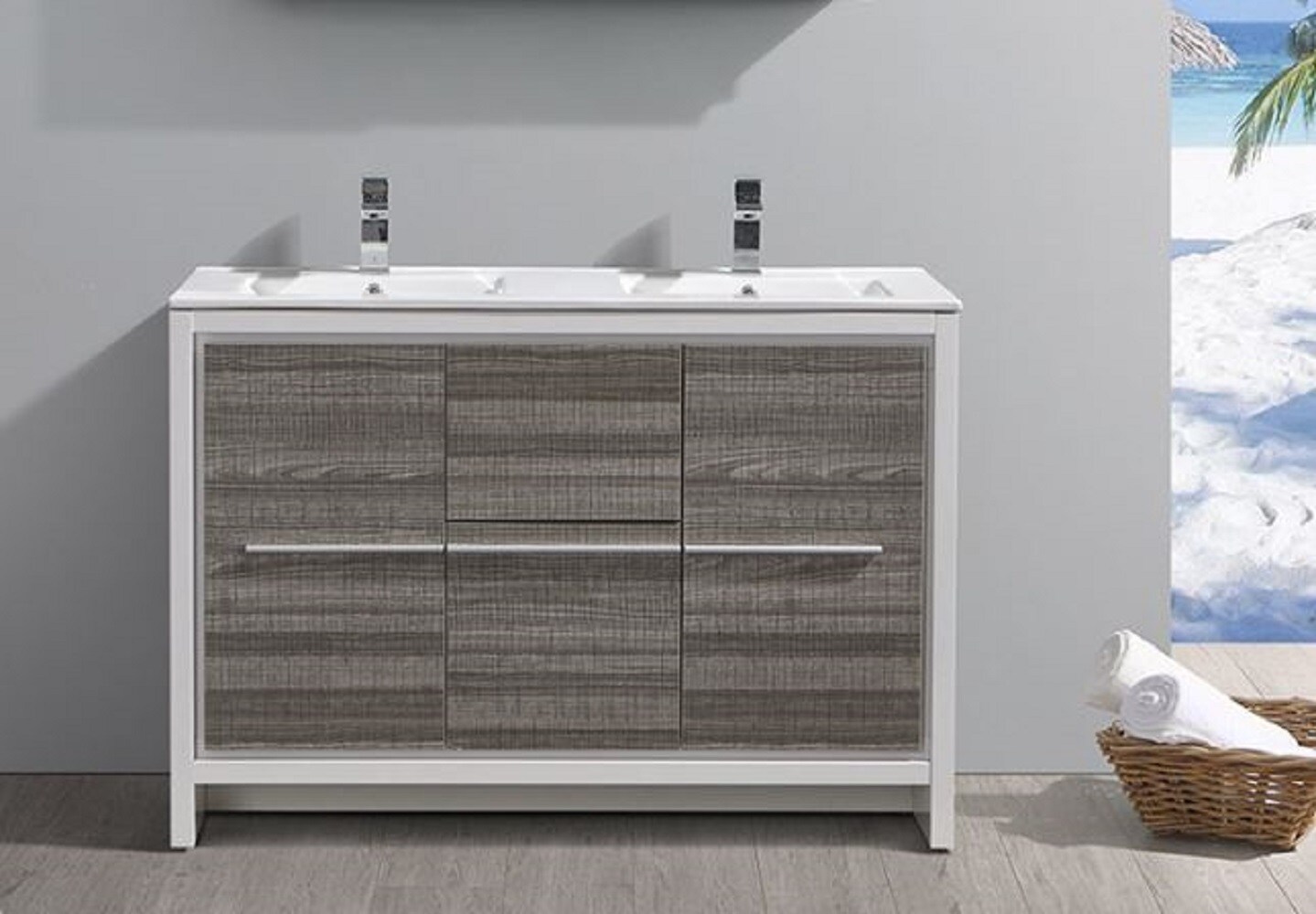 Fresca FCB8148HA-D-I Bath-Vanity-Combo - View #7