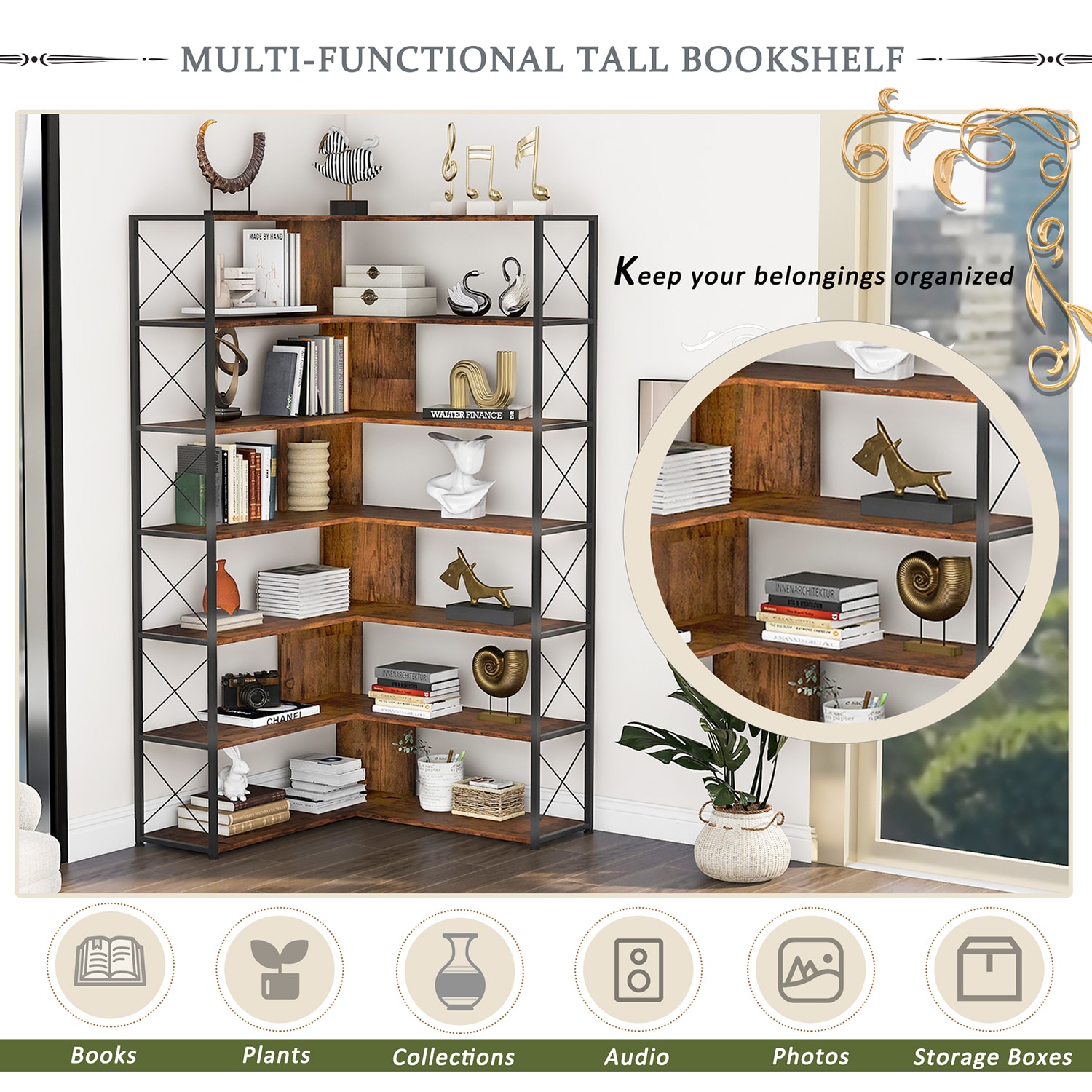 Mondawe MA-N25123BW bookcases - View #8