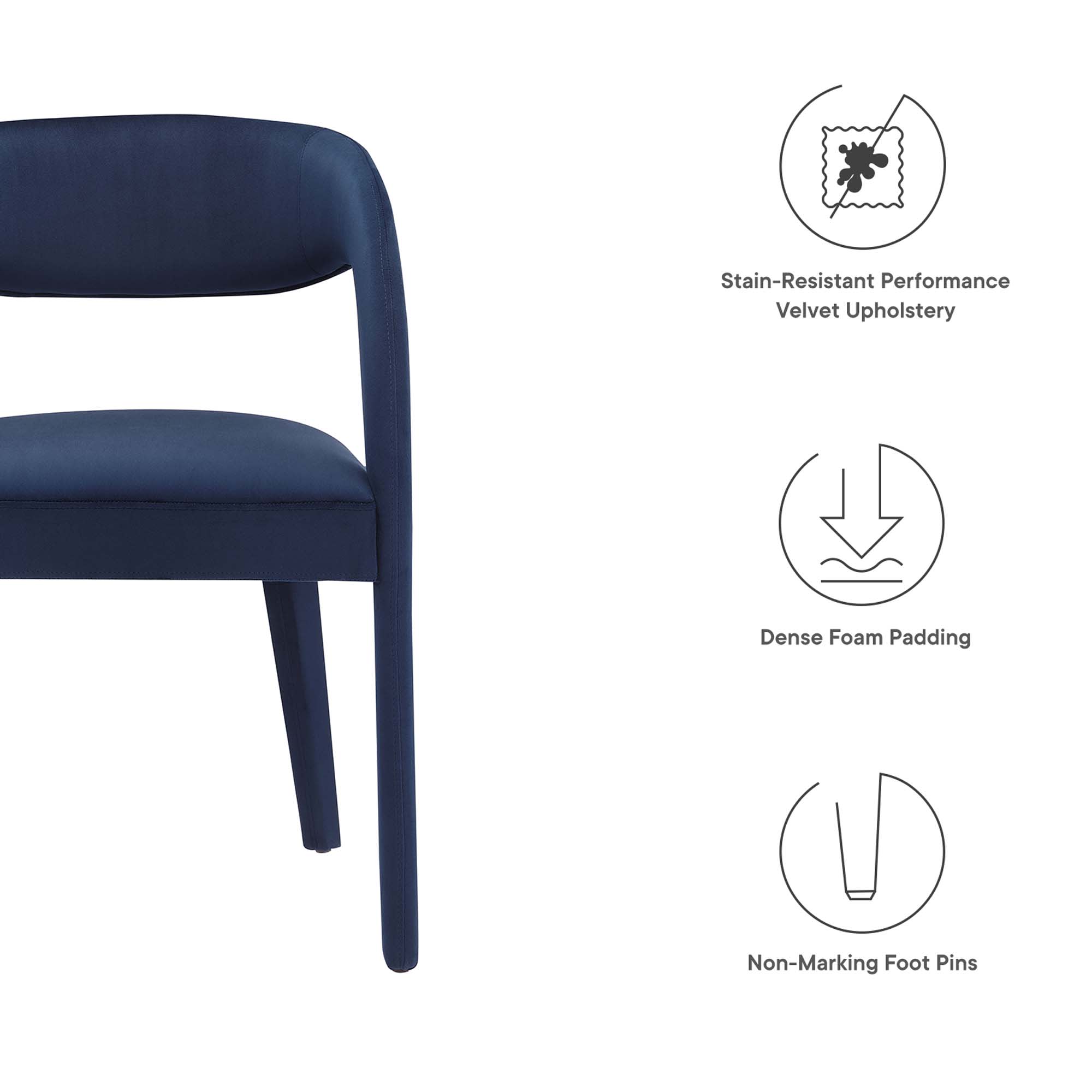 Modway EEI-6563-MID Dining-Chairs - View #2
