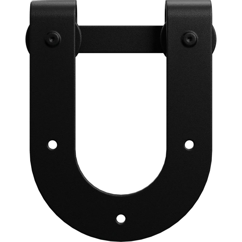 Goldberg Brothers GB60014R2MB Matte Black Indoor Horseshoe Single Double Barn door hanger