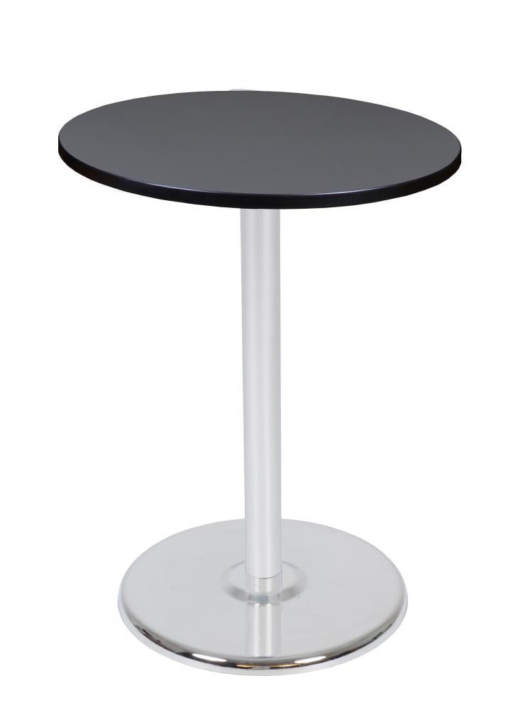 Regency TVCP30RNDGYCM Breakroom Gray 4-Person Training Table (30-in W x 42-in H)