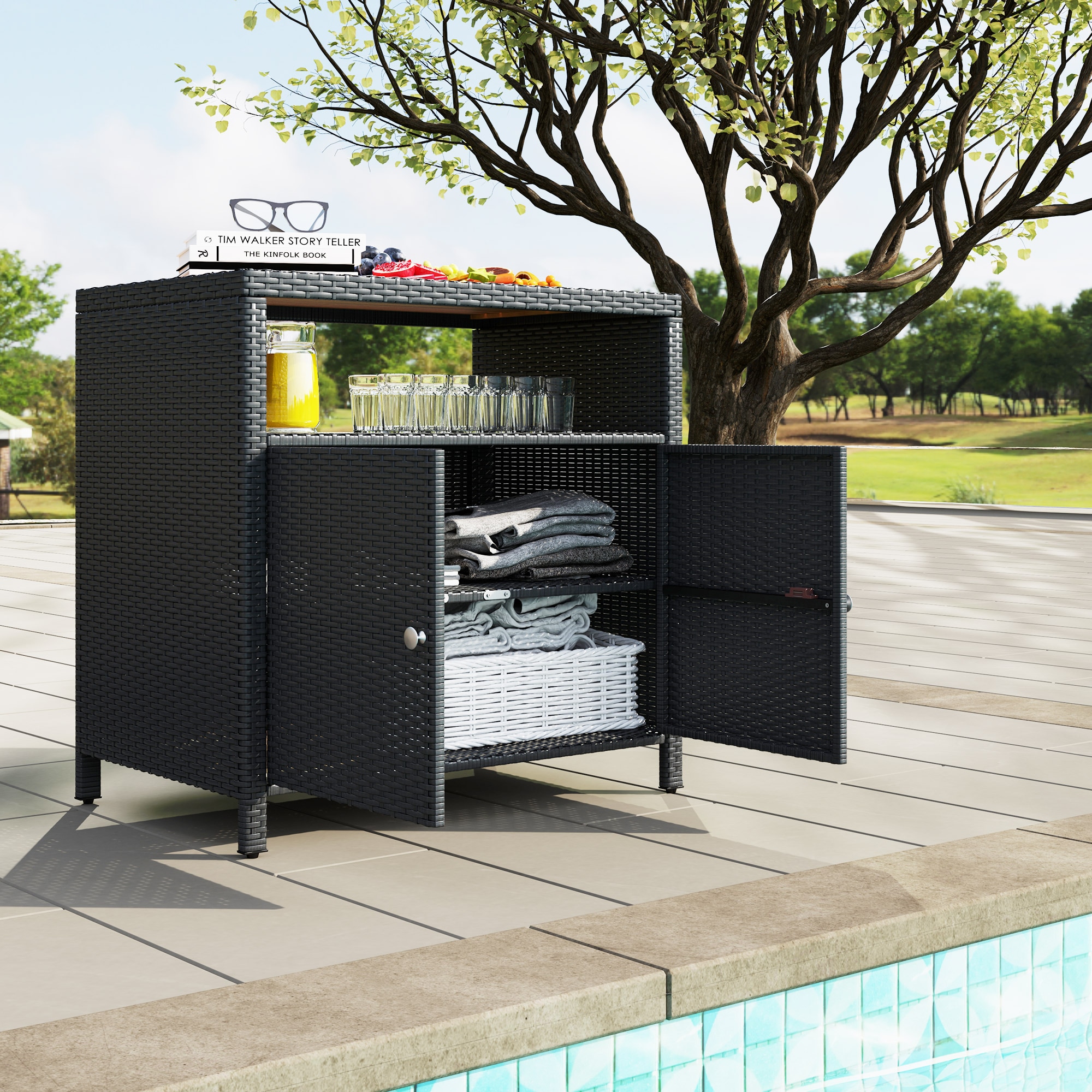 Outsunny 865-024V00BK Patio-Tables - View #9