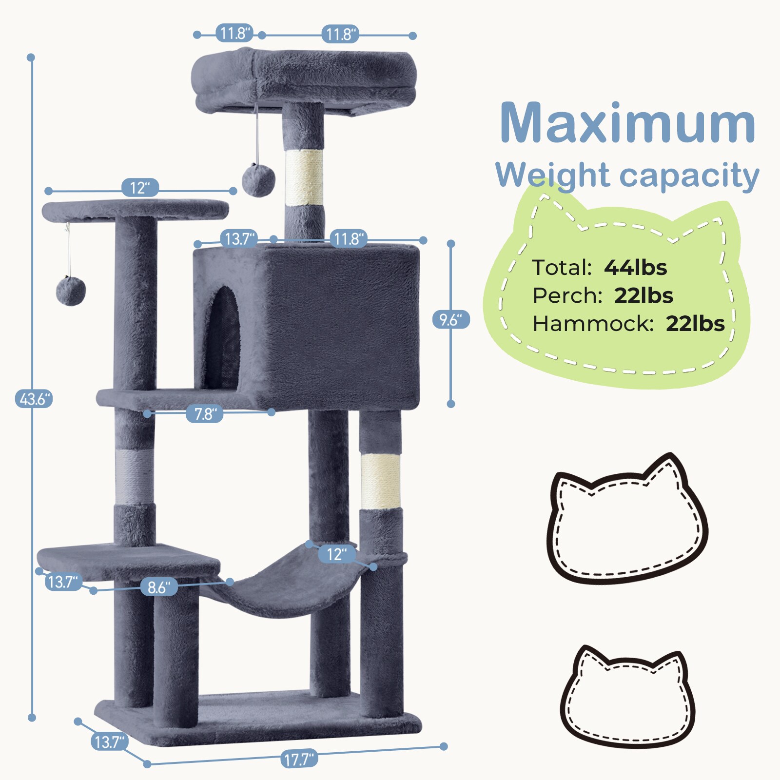 OOU HJ730733 Cat-Trees - View #3