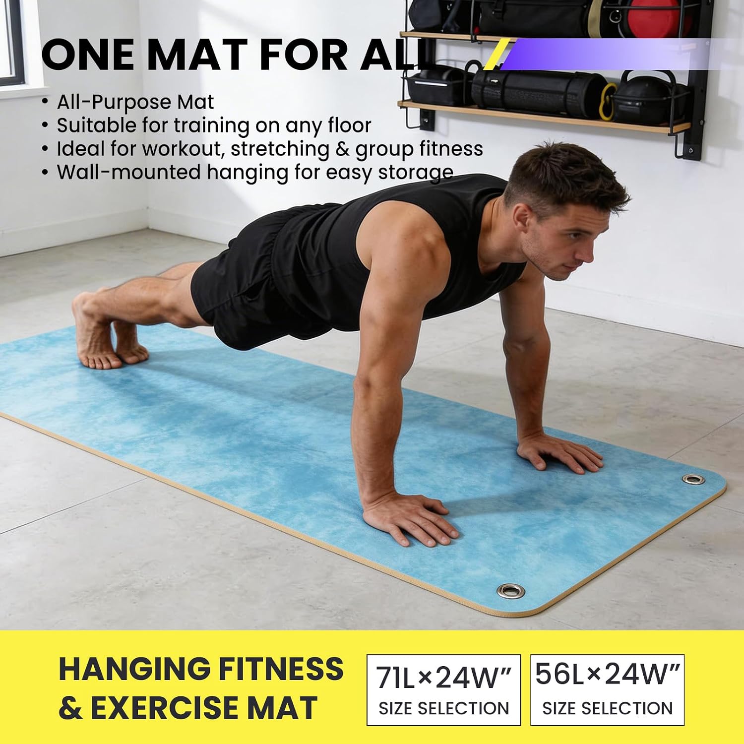 GAOMON CES-OLEIY5-RCL1QDZ Yoga-Mats - View #3