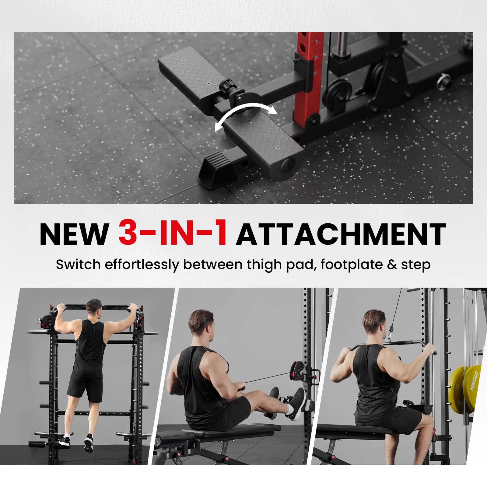 Mikolo M-M9-R Lat-Pull-Down-Machines - View #2