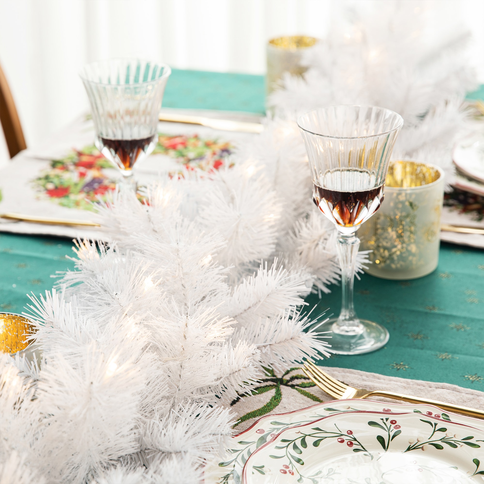 Glitzhome 2016000025 Artificial-Christmas-Garland - View #5