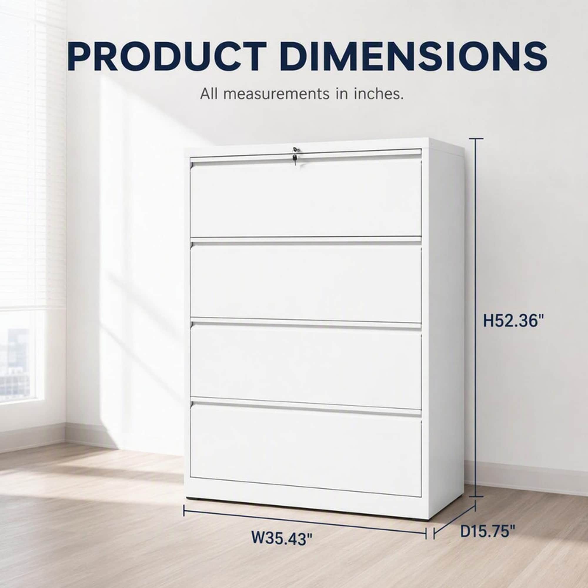 TEINIE HJJ-W2735P428821 Filing-Cabinets - View #4