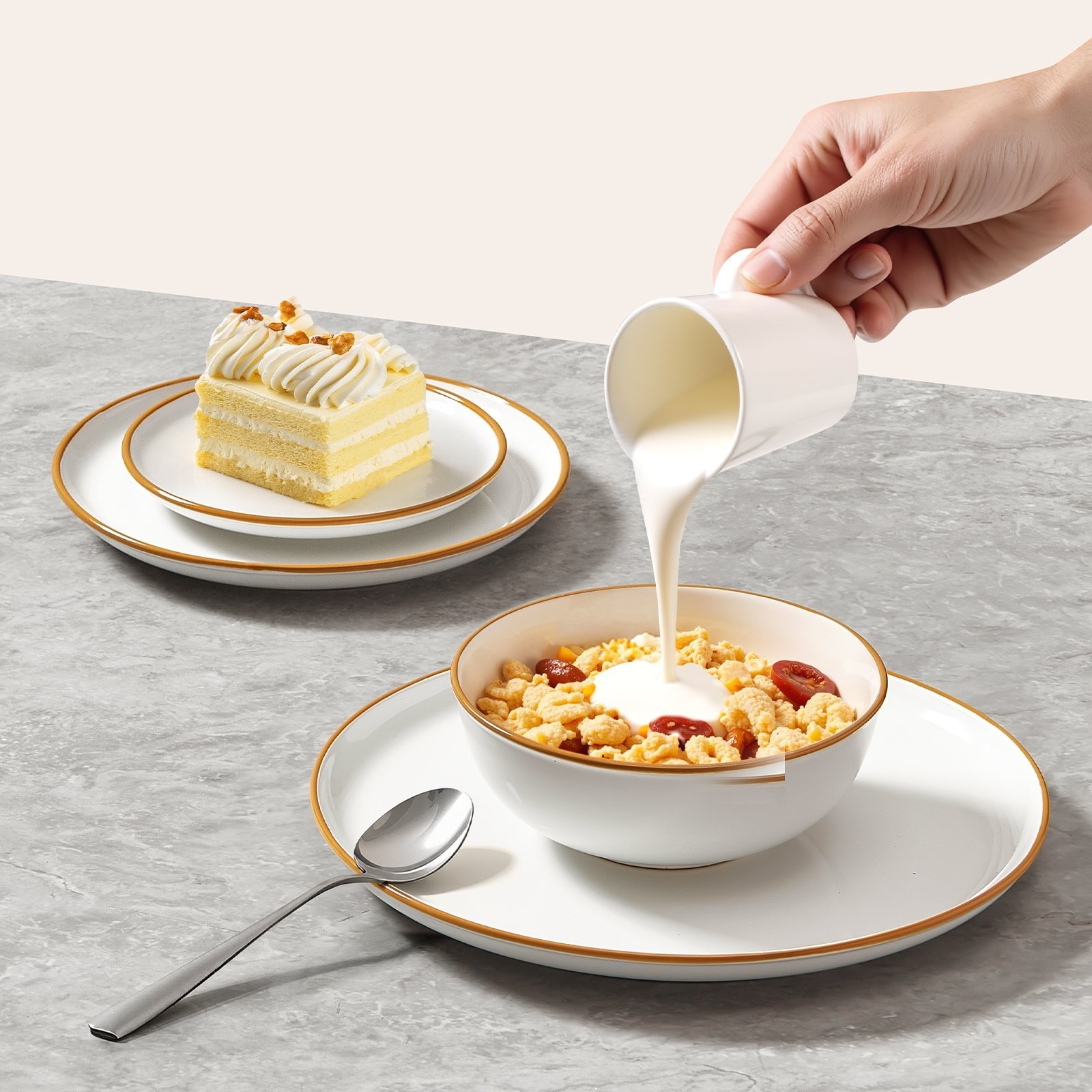 Mecale YAS-C3YDAX dinnerware - View #2