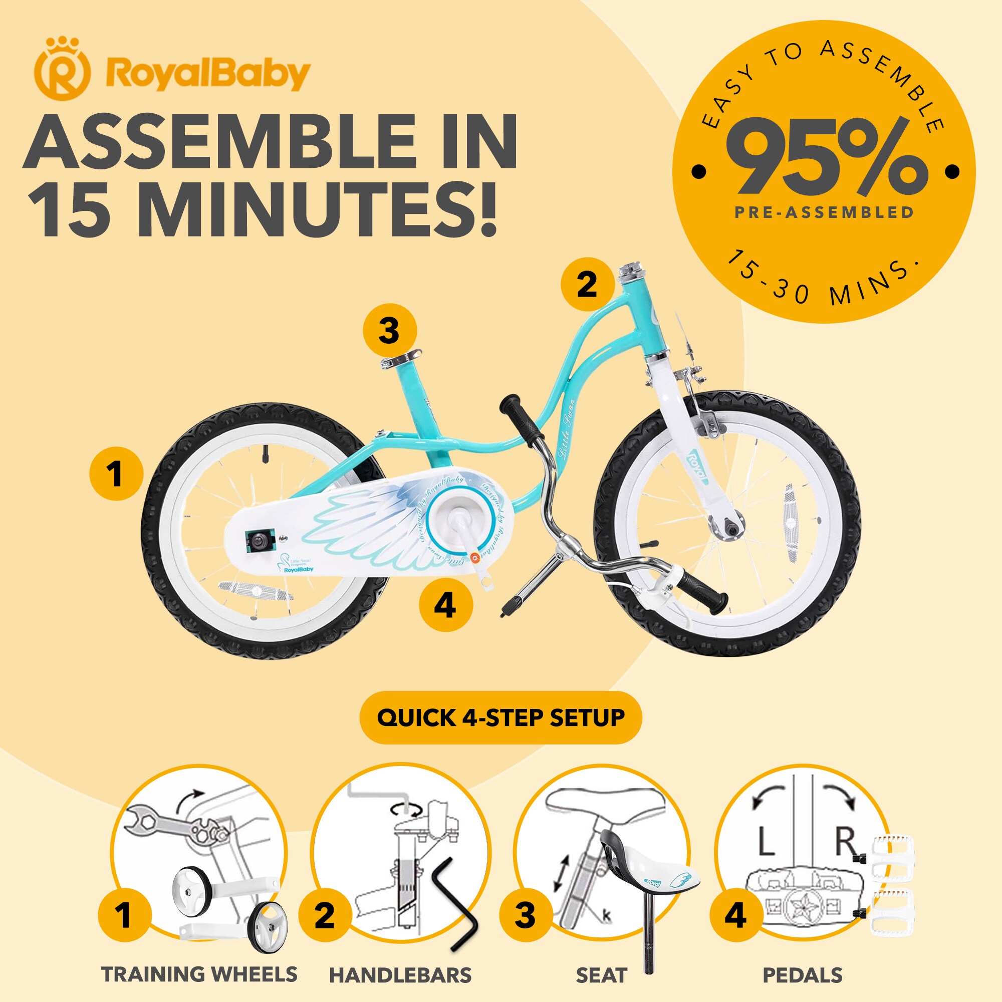Royal Baby 401347 bikes - View #4
