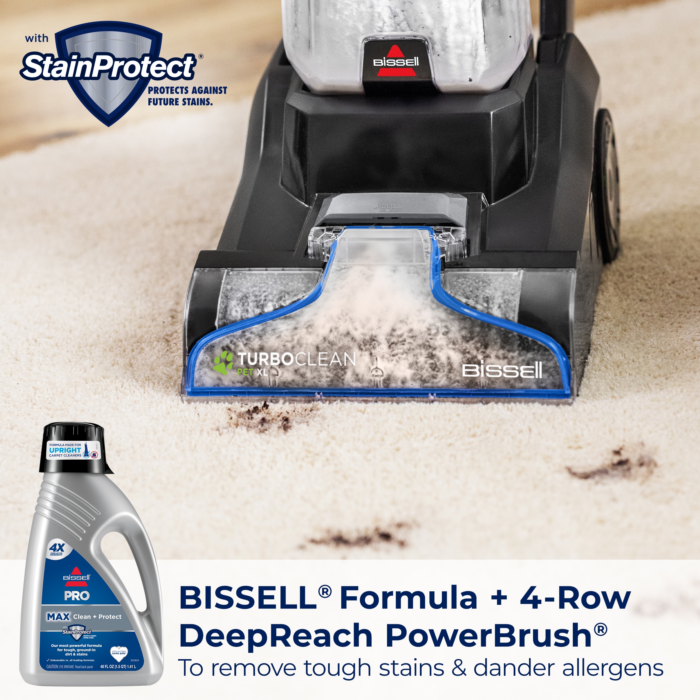 BISSELL TurboClean Pet XL Carpet Cleaner 3738 At Lowes.com