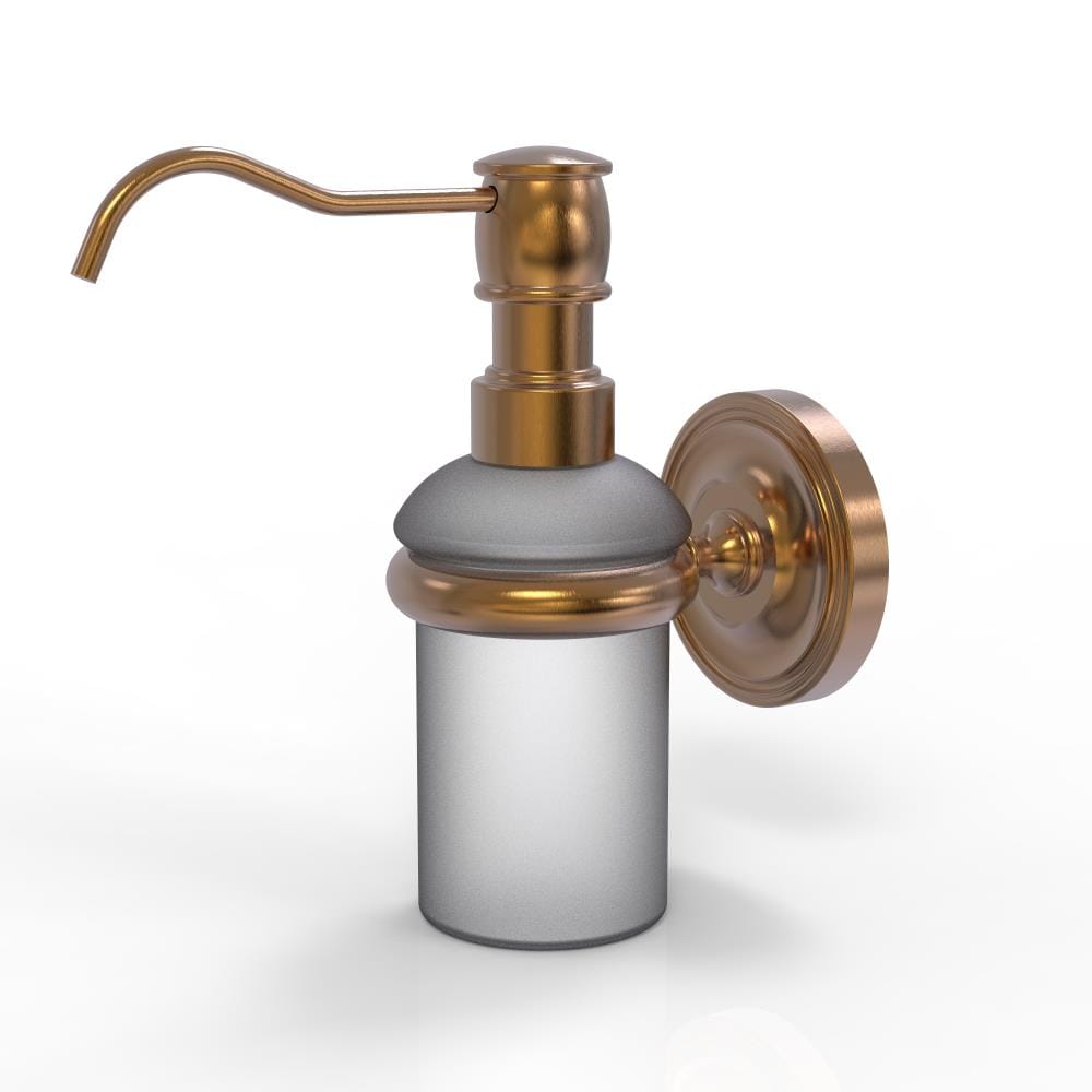 Allied Brass PR-60-BBR Prestige Regal Brushed Bronze 5-oz. Capacity Wall-mount Soap and Lotion Dispenser