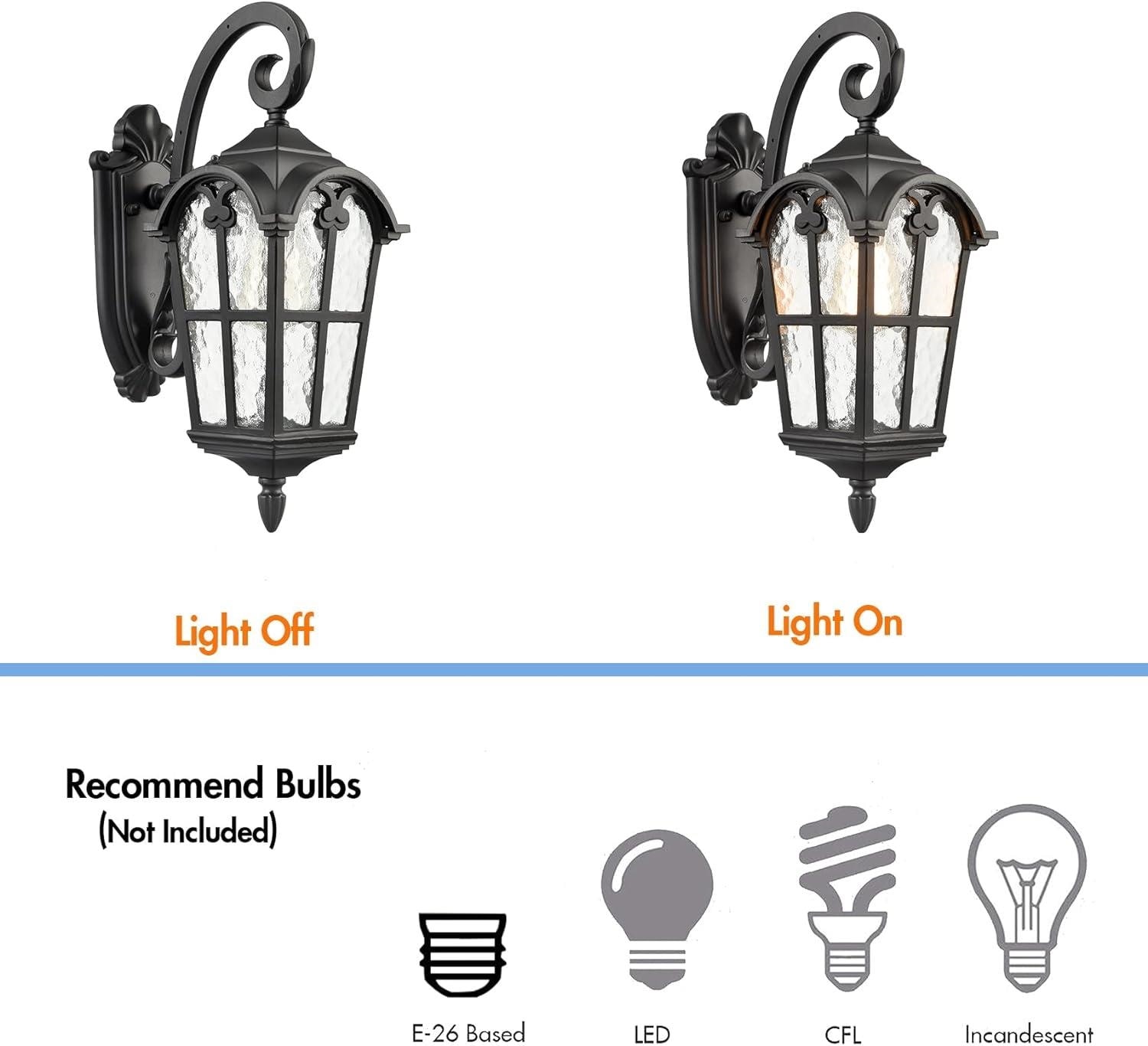 Claxy YO-T3260BU-BK Outdoor-Wall-Lighting - View #6