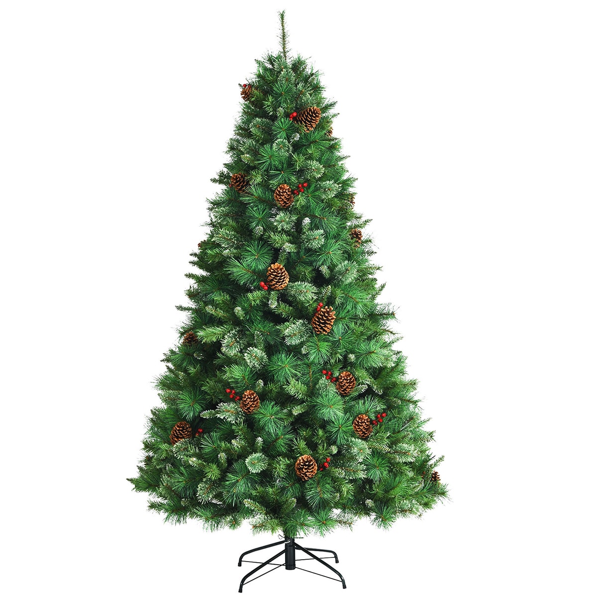 WELLFOR CM-HWY-23489 7-Feet Artificial Christmas Tree