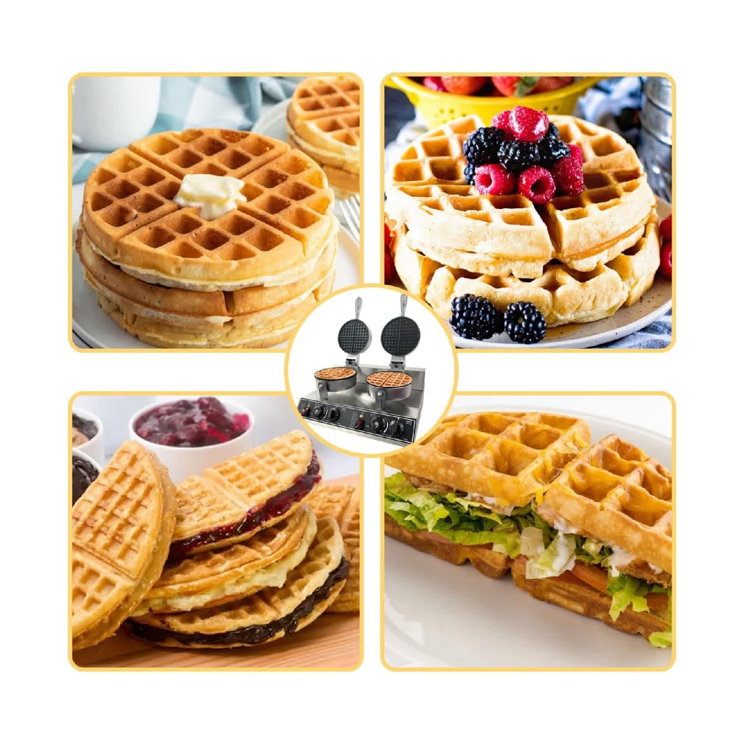 Qeetex GGL-PHO-15AKUTQ3 Waffle-Makers - View #7