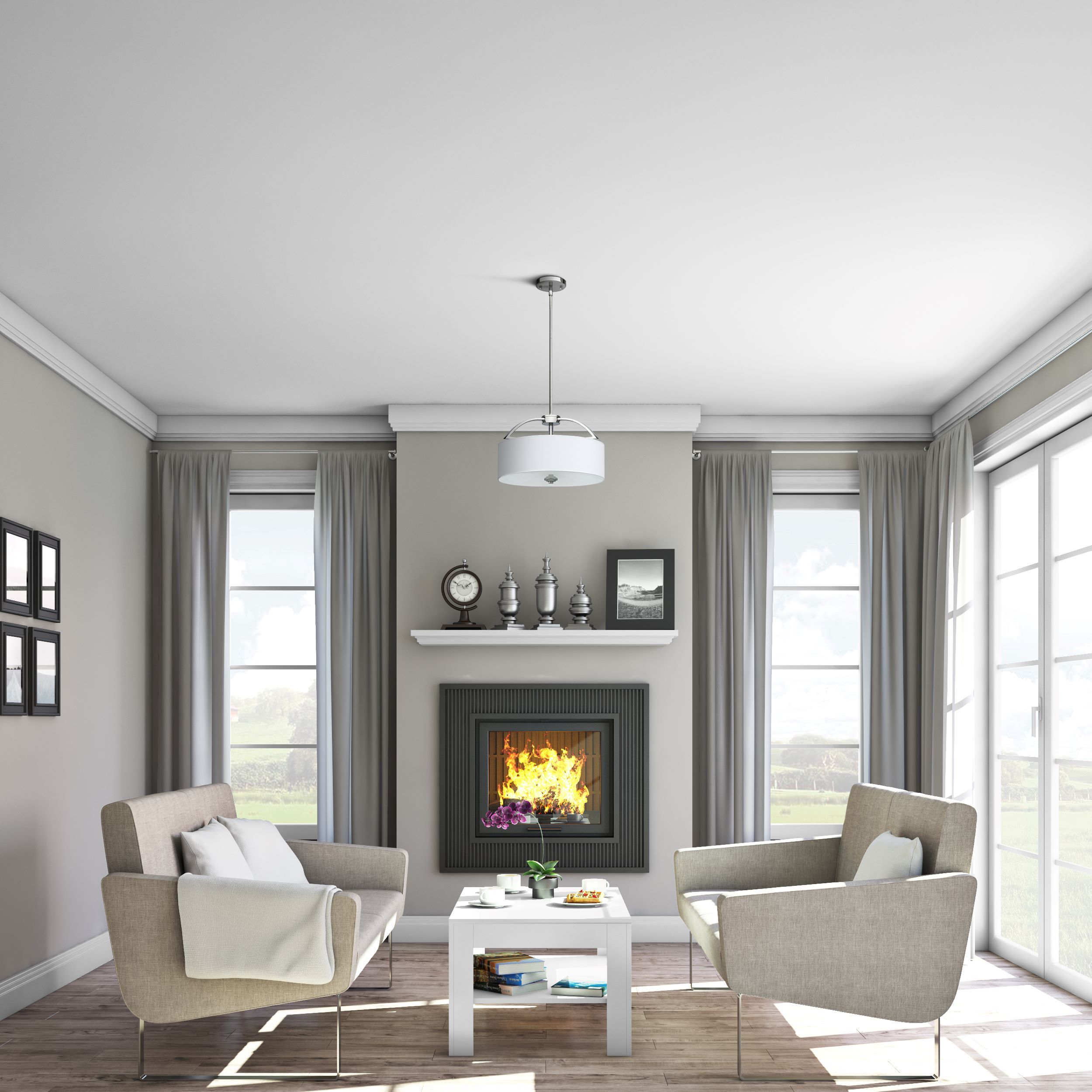 Whitfield Lighting CH425-SNW16CH b090015 - View #3