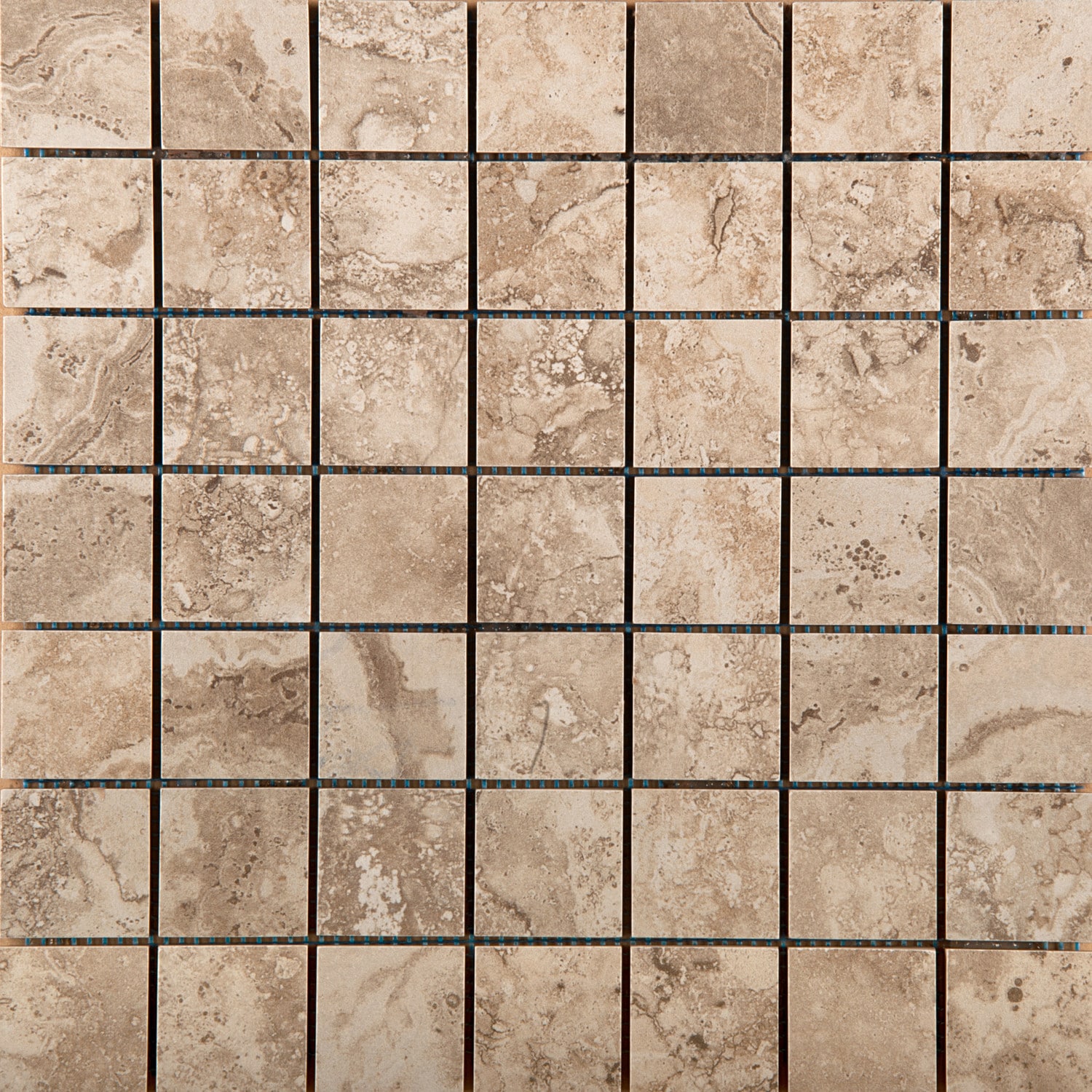 Emser F02HOMEBE1313MO2 HOMESTEAD Beige Porcelain Border Tile (13-in x 13-in)