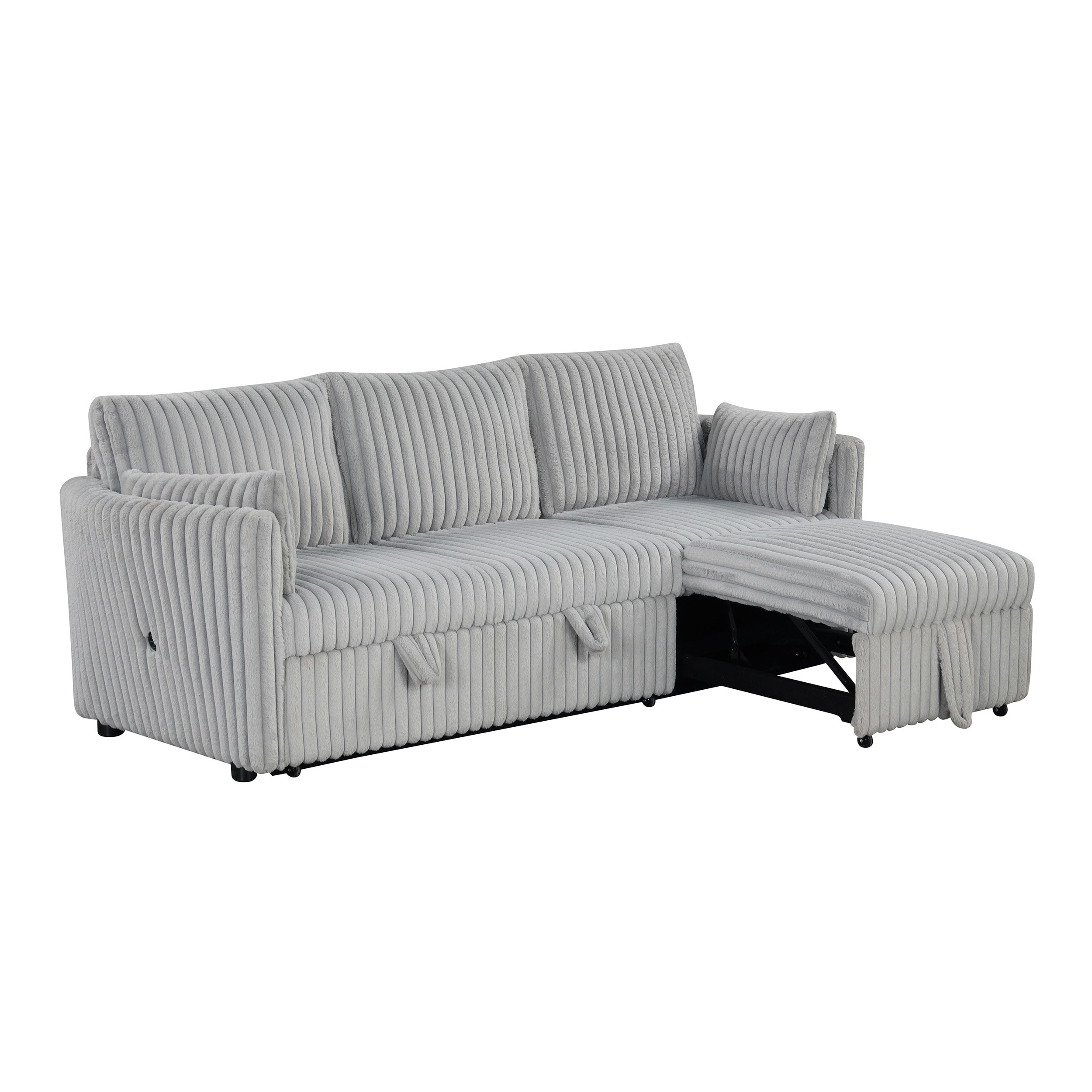 Furniture of America IDFSL64002GY-SF Sofas-Loveseats - View #6