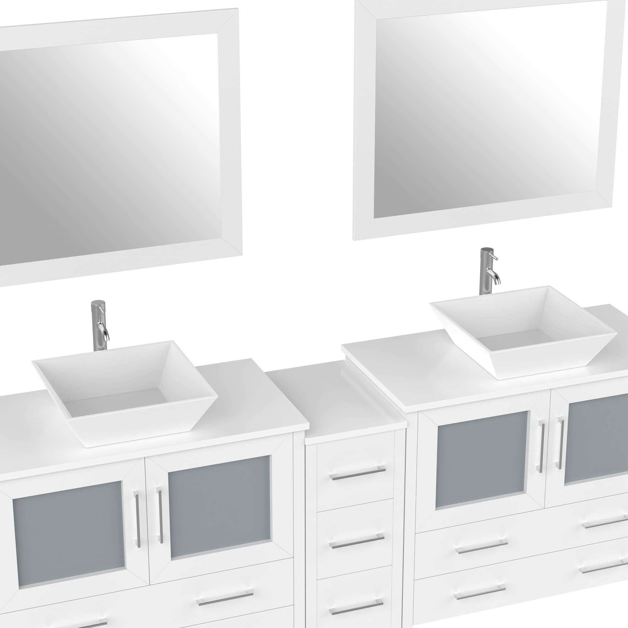 Vanity Art VA3136-96W Bath-Vanity-Combo - View #7