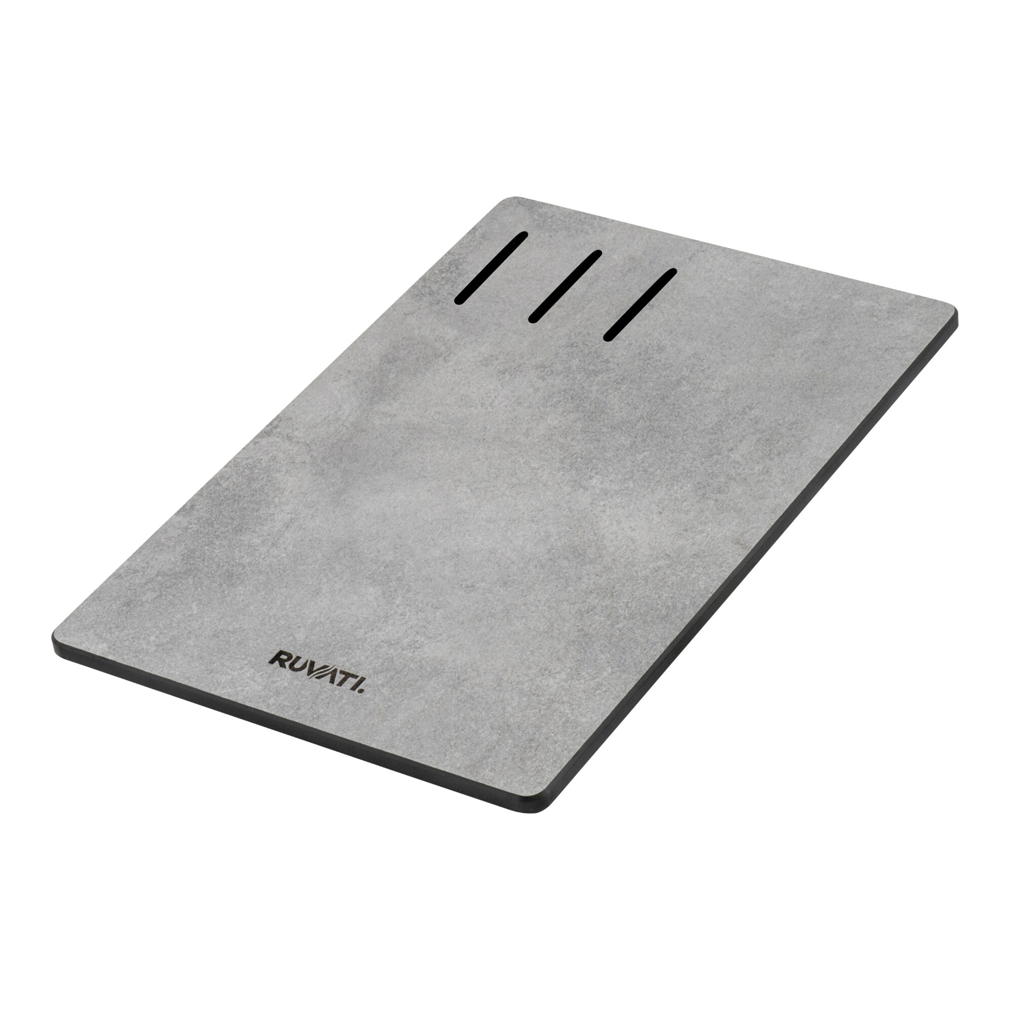 Ruvati LedgeFit 17-in L x 11-in W Plastic Cutting Board